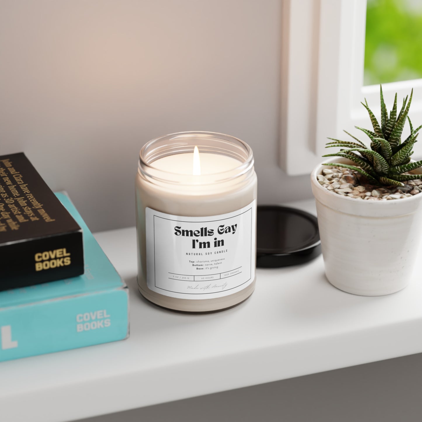 Sounds Gay I'm In Candle, LGBT Candle, Homesick Candles, Pride Merch, Birthday Candles, Equality Candle, Pride Month, Scented Candles