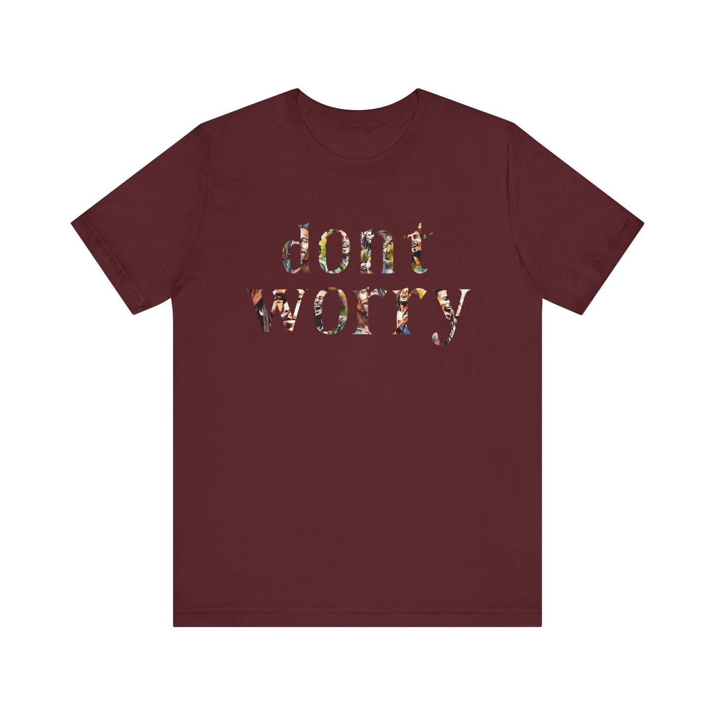 Bob Marley Don't Worry Shirt, Bob Marley T Shirt, Bob Marley Songs, Hippie Shirt, Peace and Love, Don't Worry About a Thing, Unisex T Shirt T - Shirt - Clarity Threads