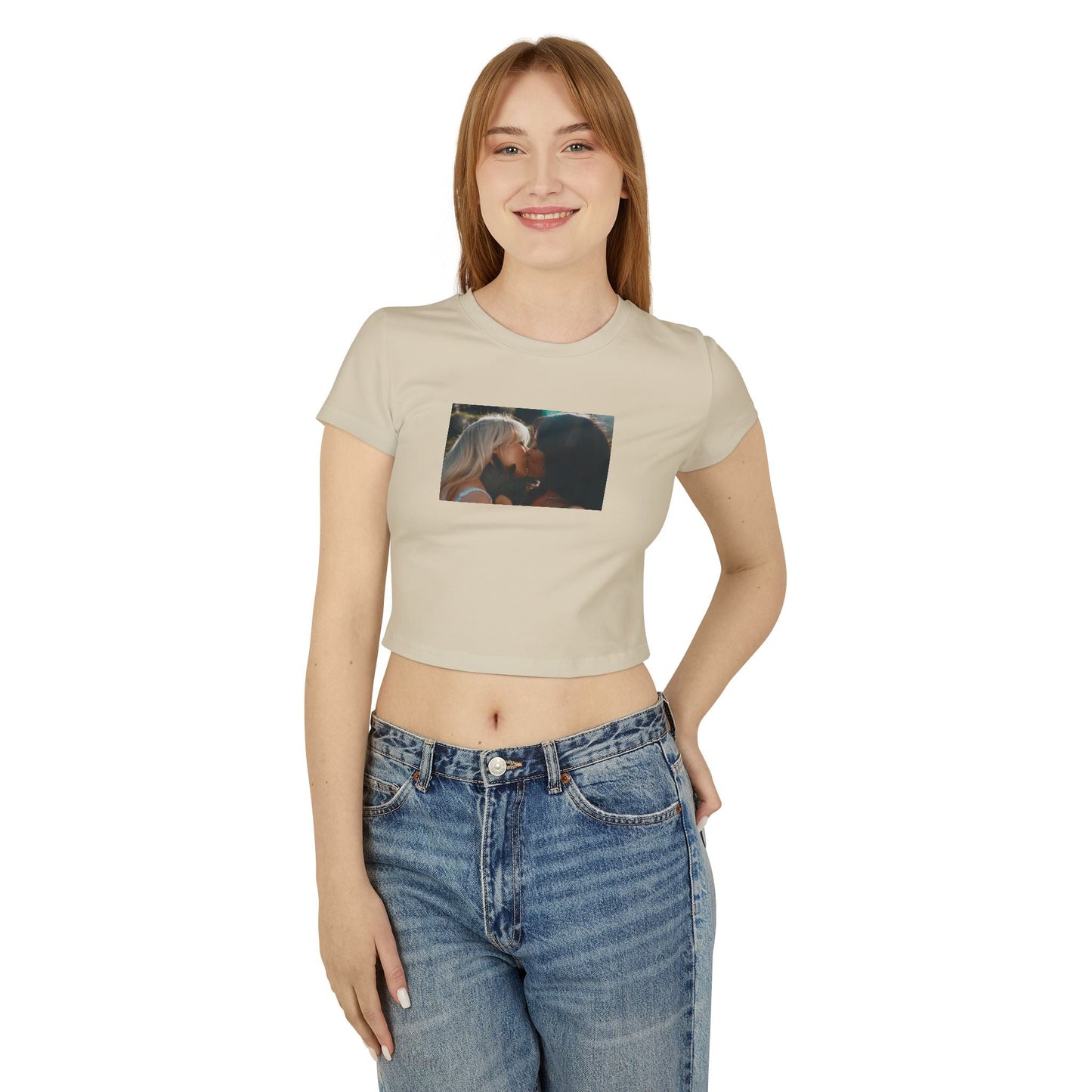 Sabrina Carpenter and Jenna Ortega Kiss Shirt Women's Baby Tee, Taste Shirt, Short n Sweet, Sabrina Carpenter Merch, Sabrina Carpenter Tour T-Shirt - Clarity Threads