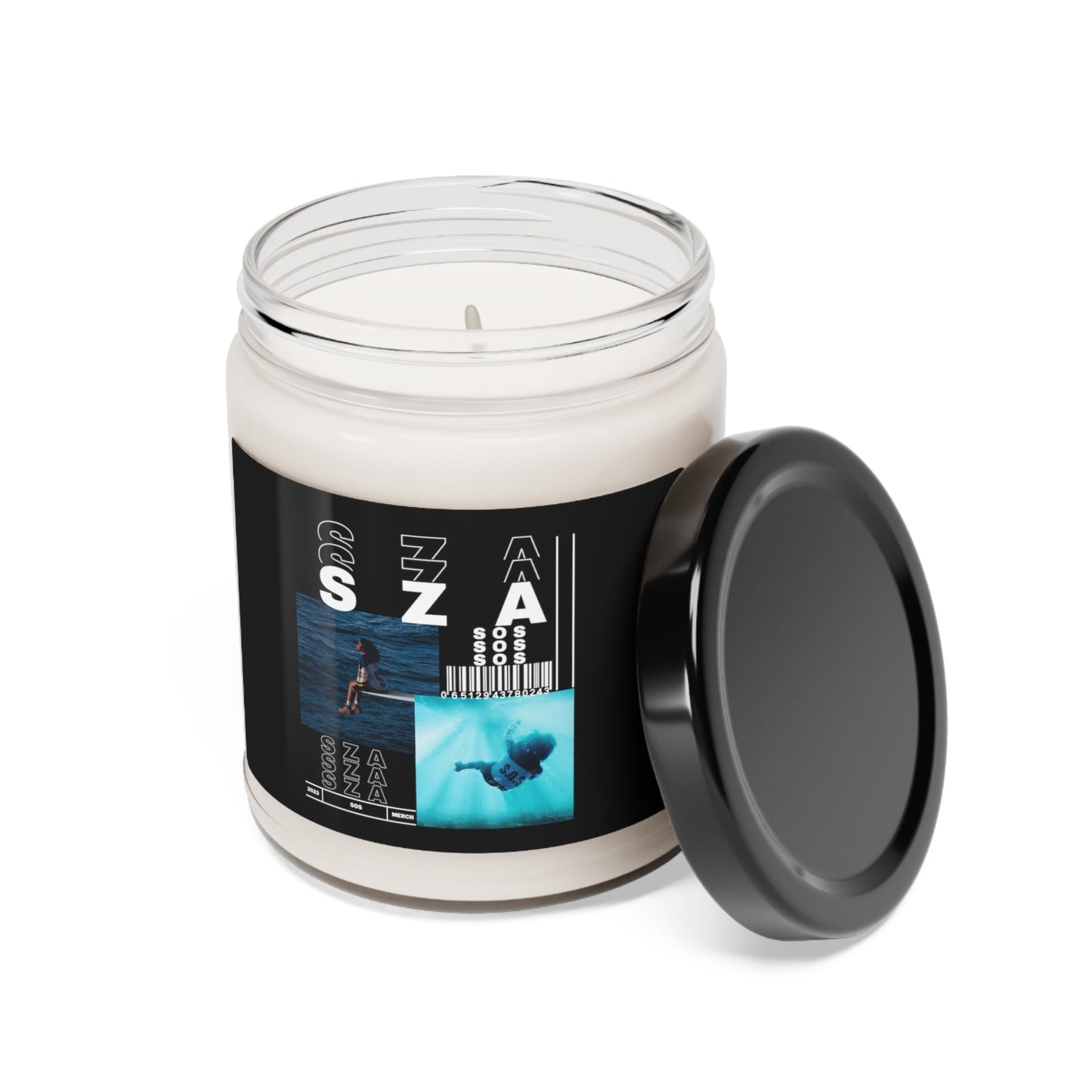 SZA sos Album Candle, Homesick Candles, Scented Candle, Natural Soy Wax Candles, Concert Merch, SZA Album Cover, Sza Fan, Sza 2023 Tour Home Decor - Clarity Threads