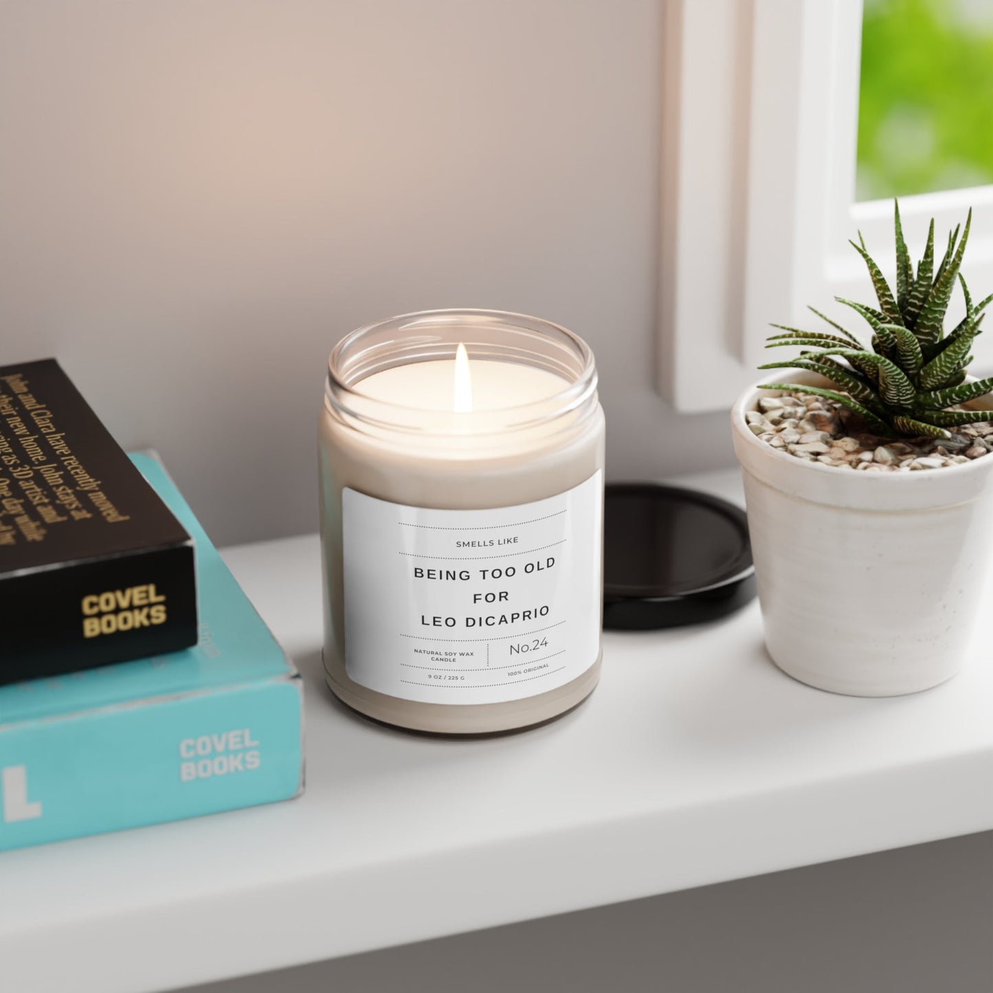 Too Old For Leo Candle, Gen Y Birthday Candle, Funny Candles, Birthday Present, Gift For Best Friend, Leonardo DiCaprio, Homesick Candles Home Decor - Clarity Threads
