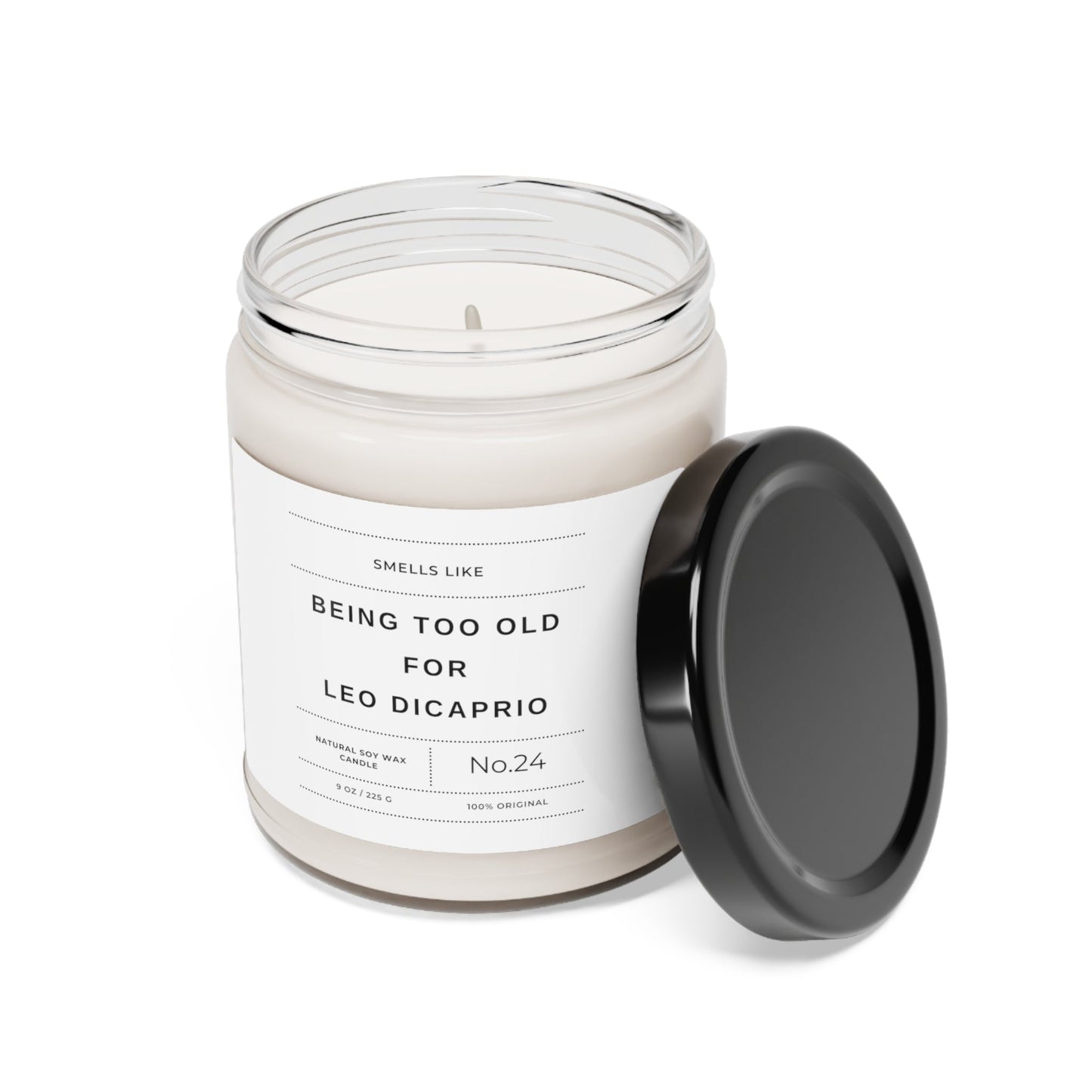 Too Old For Leo Candle, Gen Y Birthday Candle, Funny Candles, Birthday Present, Gift For Best Friend, Leonardo DiCaprio, Homesick Candles Home Decor - Clarity Threads
