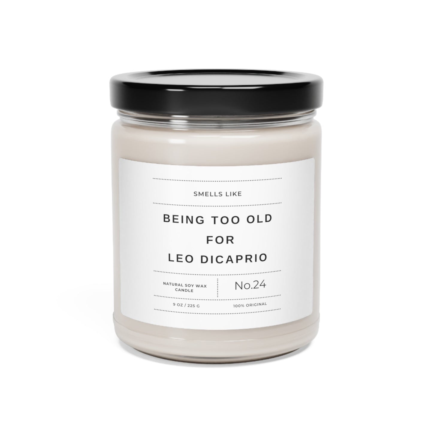 Too Old For Leo Candle, Gen Y Birthday Candle, Funny Candles, Birthday Present, Gift For Best Friend, Leonardo DiCaprio, Homesick Candles Home Decor - Clarity Threads