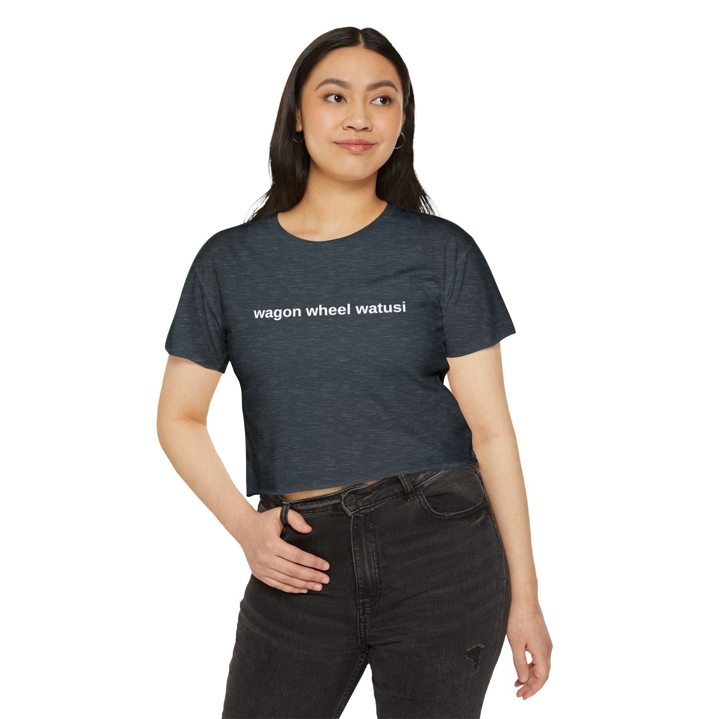 Wagon Wheel Watusi Crop Top, Cher Wagon Wheel Watusi Quote, Drag Race, LGBTQ, Pride Shirt T - Shirt - Clarity Threads