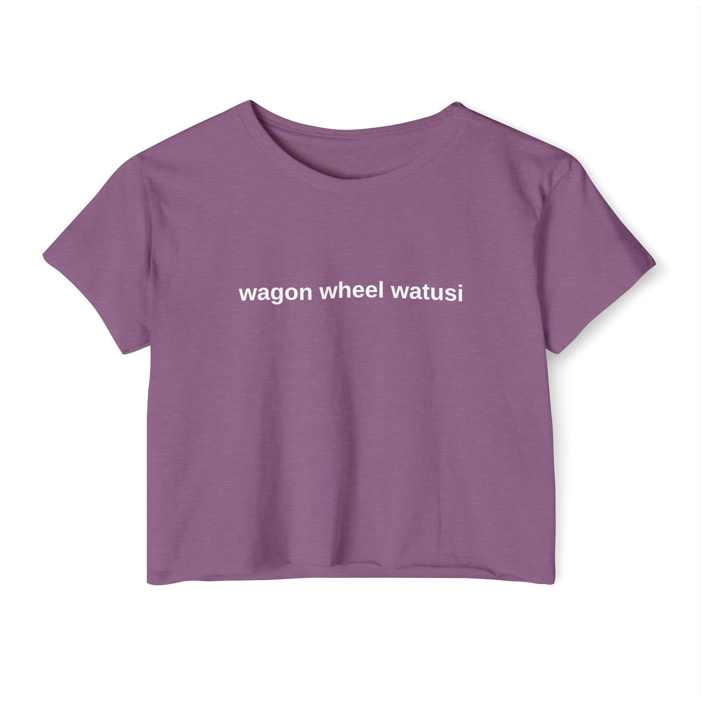 Wagon Wheel Watusi Crop Top, Cher Wagon Wheel Watusi Quote, Drag Race, LGBTQ, Pride Shirt T - Shirt - Clarity Threads