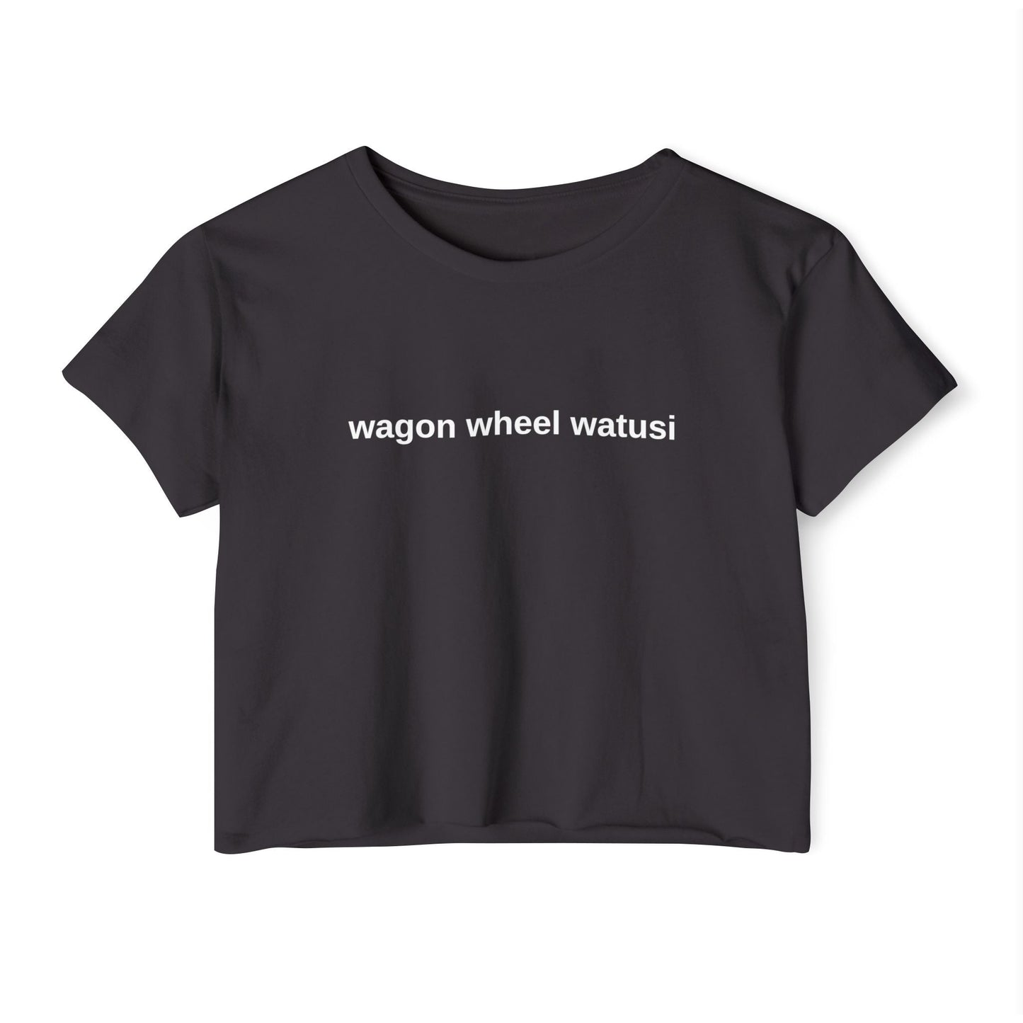 Wagon Wheel Watusi Crop Top, Cher Wagon Wheel Watusi Quote, Drag Race, LGBTQ, Pride Shirt T - Shirt - Clarity Threads