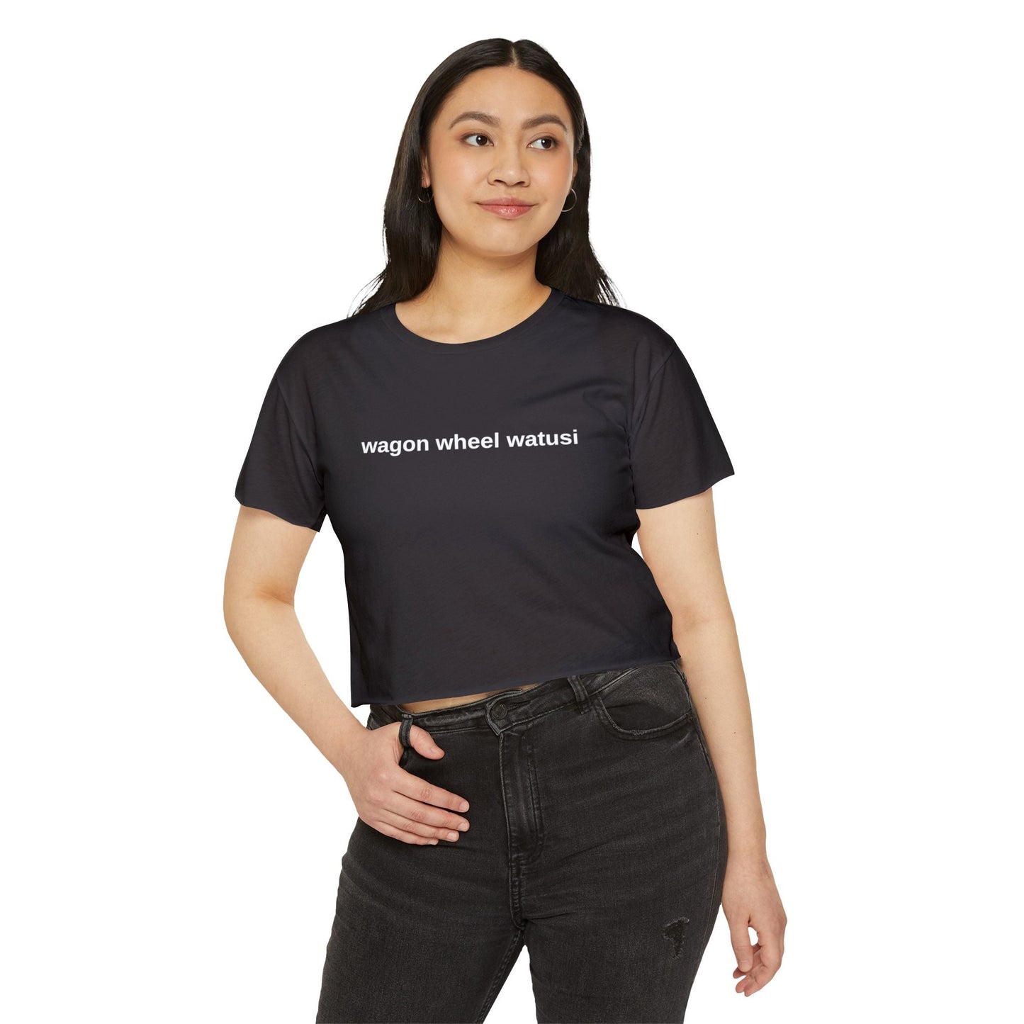 Wagon Wheel Watusi Crop Top, Cher Wagon Wheel Watusi Quote, Drag Race, LGBTQ, Pride Shirt T - Shirt - Clarity Threads