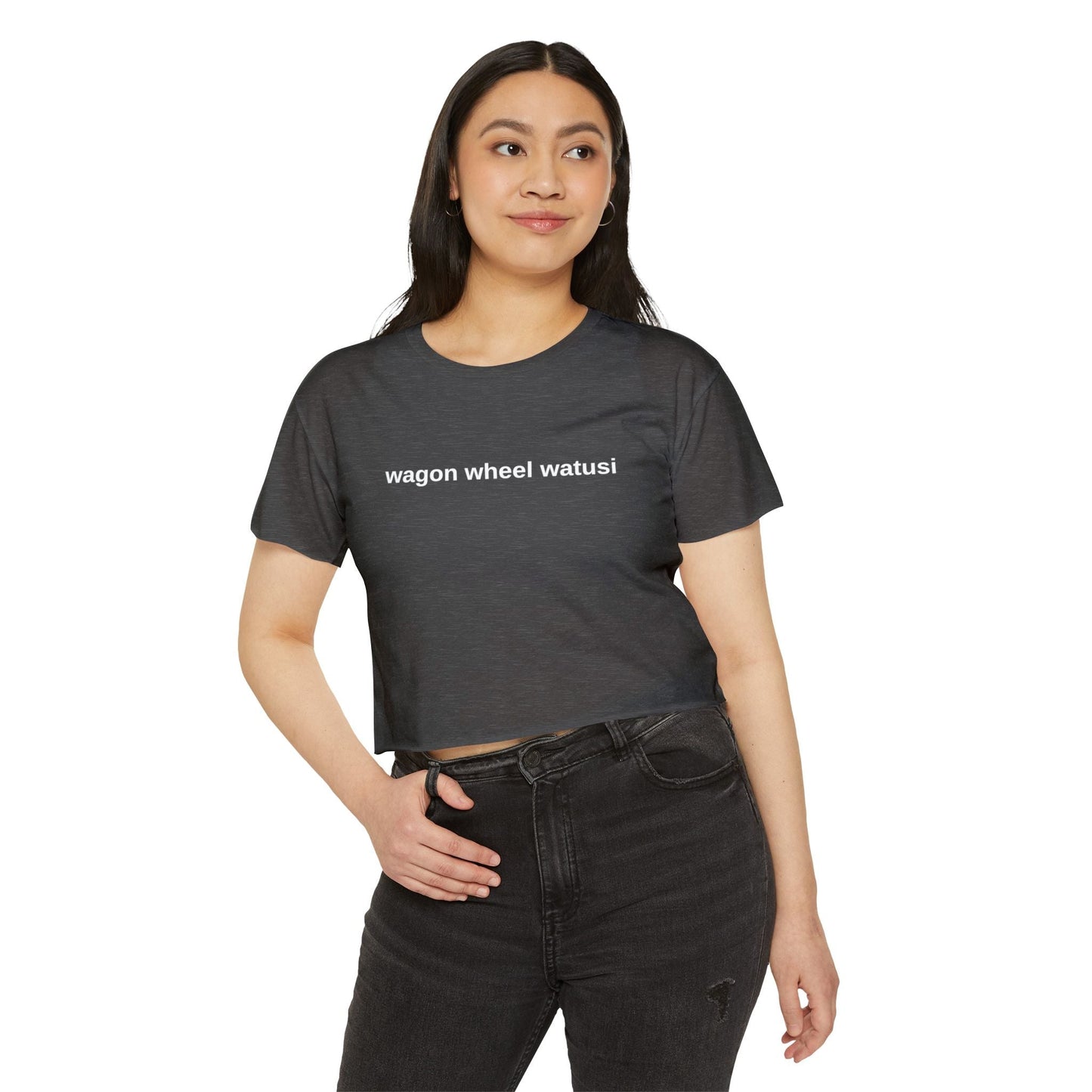 Wagon Wheel Watusi Crop Top, Cher Wagon Wheel Watusi Quote, Drag Race, LGBTQ, Pride Shirt T - Shirt - Clarity Threads