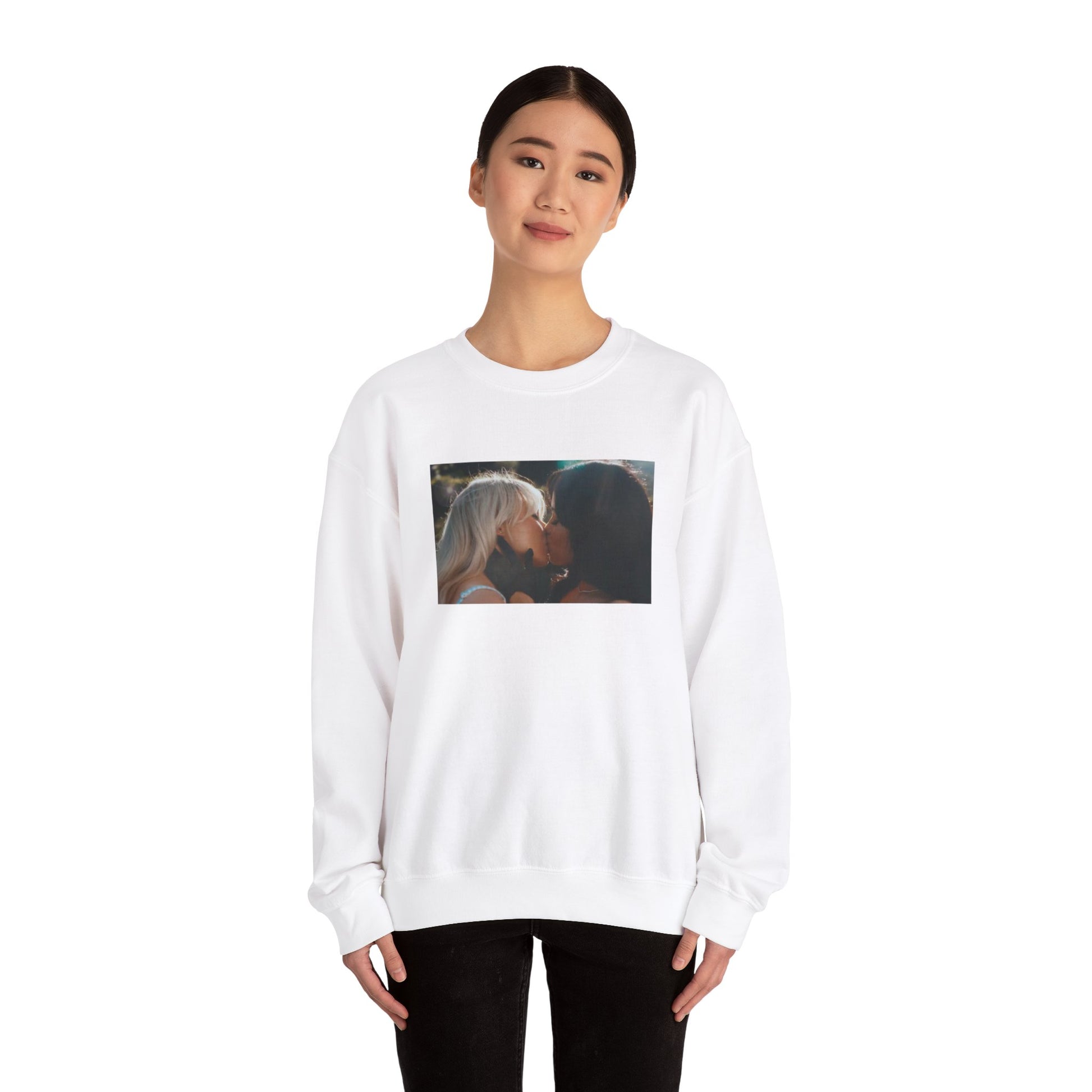 Sabrina Carpenter and Jenna Ortega Kiss Sweatshirt, Sabrina Carpenter Taste, Short n Sweet, Sabrina Carpenter Merch, Sabrina Carpenter Shirt Sweatshirt - Clarity Threads