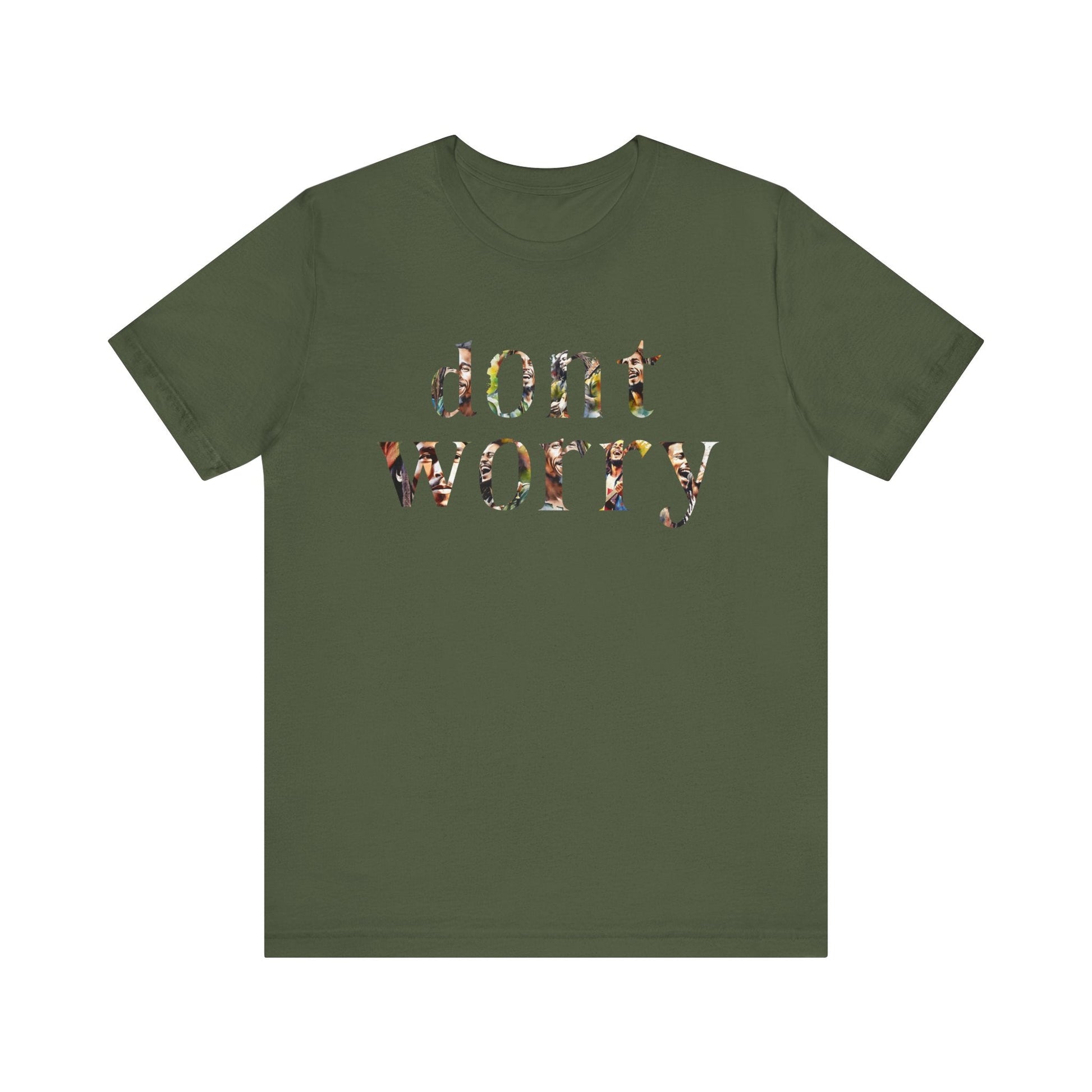 Bob Marley Don't Worry Shirt, Bob Marley T Shirt, Bob Marley Songs, Hippie Shirt, Peace and Love, Don't Worry About a Thing, Unisex T Shirt T - Shirt - Clarity Threads