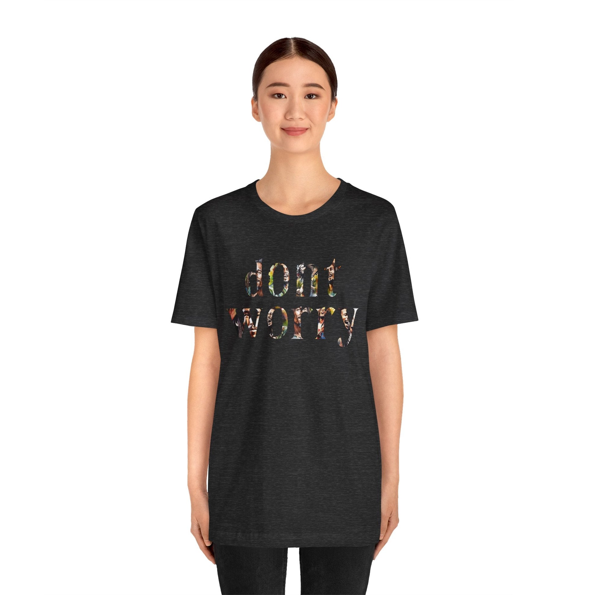 Bob Marley Don't Worry Shirt, Bob Marley T Shirt, Bob Marley Songs, Hippie Shirt, Peace and Love, Don't Worry About a Thing, Unisex T Shirt T - Shirt - Clarity Threads