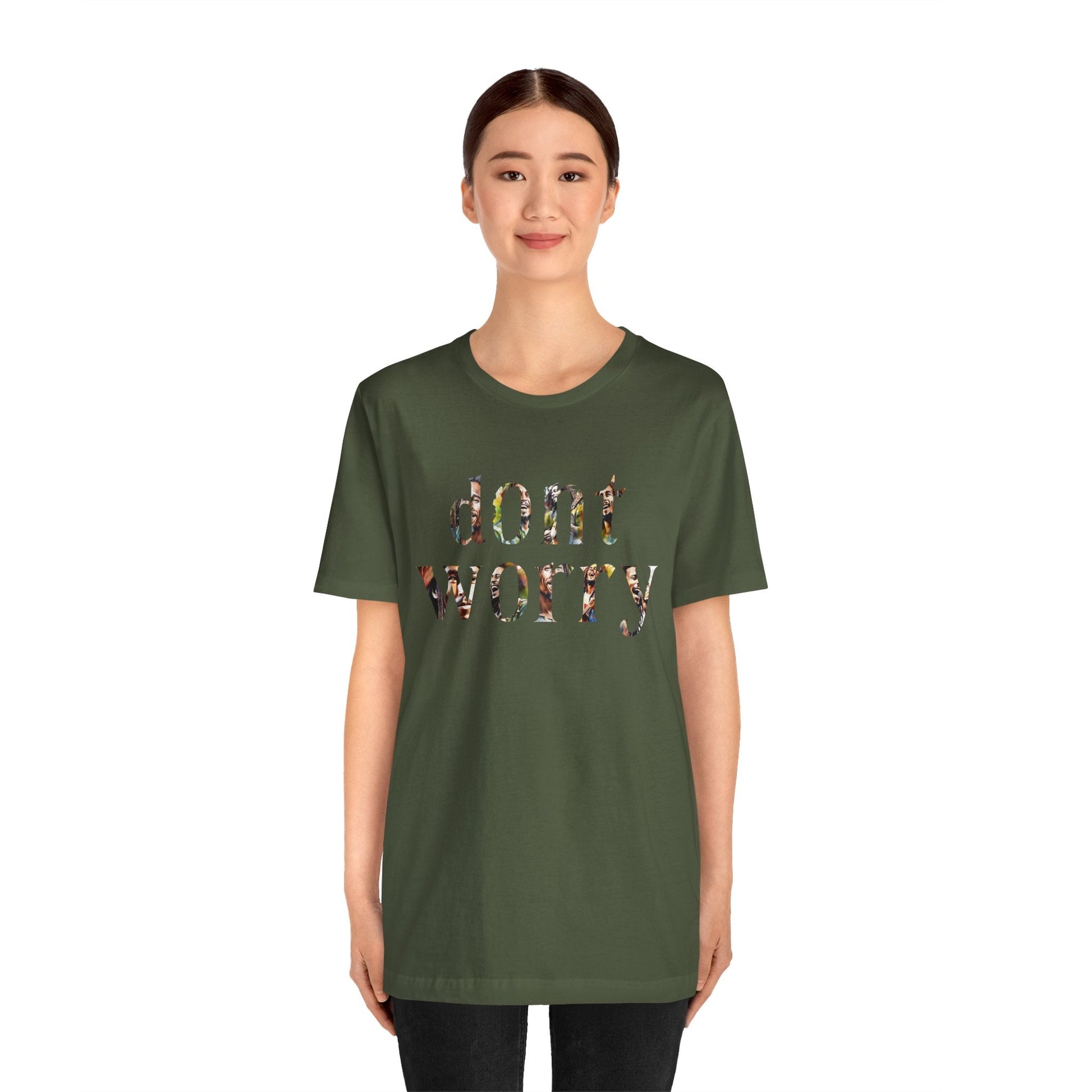 Bob Marley Don't Worry Shirt, Bob Marley T Shirt, Bob Marley Songs, Hippie Shirt, Peace and Love, Don't Worry About a Thing, Unisex T Shirt T - Shirt - Clarity Threads