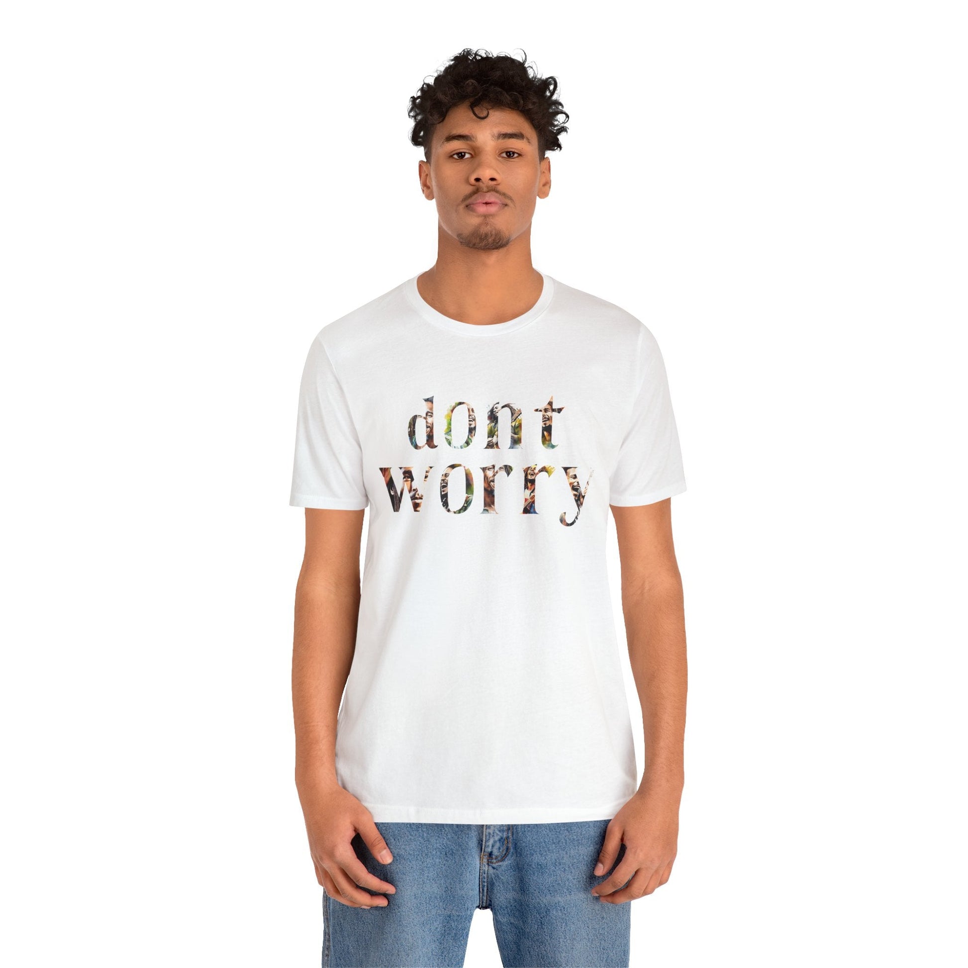 Bob Marley Don't Worry Shirt, Bob Marley T Shirt, Bob Marley Songs, Hippie Shirt, Peace and Love, Don't Worry About a Thing, Unisex T Shirt T - Shirt - Clarity Threads