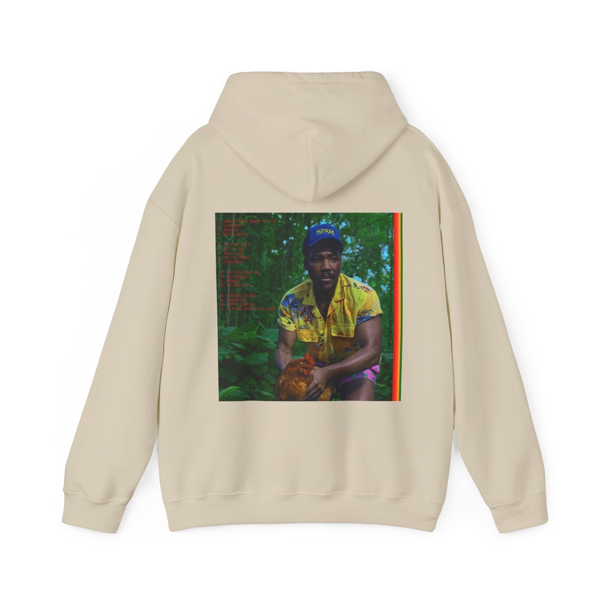 Childish Gambino Hoodie Bando Stone Album Donald Glover Merch Childish Gambino Merch Bando Stone and the New World Childish Gambino Tour Set List Donald Glover Hoodie Willow Smith Special Guest Graphic Hoodies Movie-Inspired Clothing Limited Edition Hoodie Music Merch Movie Merchandise Gambino Final Album Concert Apparel Exclusive Hoodie Music and Film Fusion Iconic Album Art Pop Culture Hoodie Artistic Fashion Statement