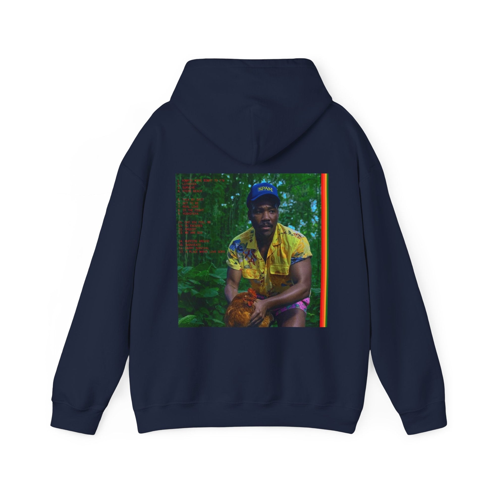 Childish Gambino Hoodie Bando Stone Album Donald Glover Merch Childish Gambino Merch Bando Stone and the New World Childish Gambino Tour Set List Donald Glover Hoodie Willow Smith Special Guest Graphic Hoodies Movie-Inspired Clothing Limited Edition Hoodie Music Merch Movie Merchandise Gambino Final Album Concert Apparel Exclusive Hoodie Music and Film Fusion Iconic Album Art Pop Culture Hoodie Artistic Fashion Statement