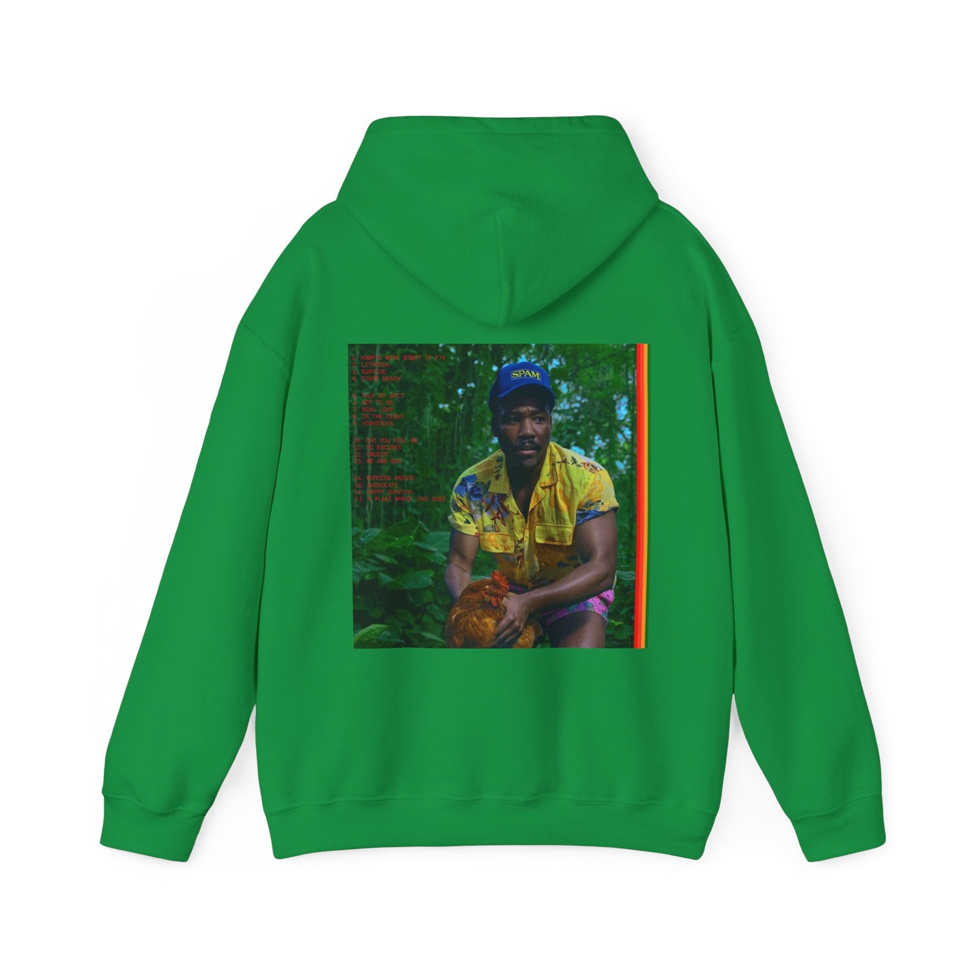 Childish Gambino Hoodie Bando Stone Album Donald Glover Merch Childish Gambino Merch Bando Stone and the New World Childish Gambino Tour Set List Donald Glover Hoodie Willow Smith Special Guest Graphic Hoodies Movie-Inspired Clothing Limited Edition Hoodie Music Merch Movie Merchandise Gambino Final Album Concert Apparel Exclusive Hoodie Music and Film Fusion Iconic Album Art Pop Culture Hoodie Artistic Fashion Statement