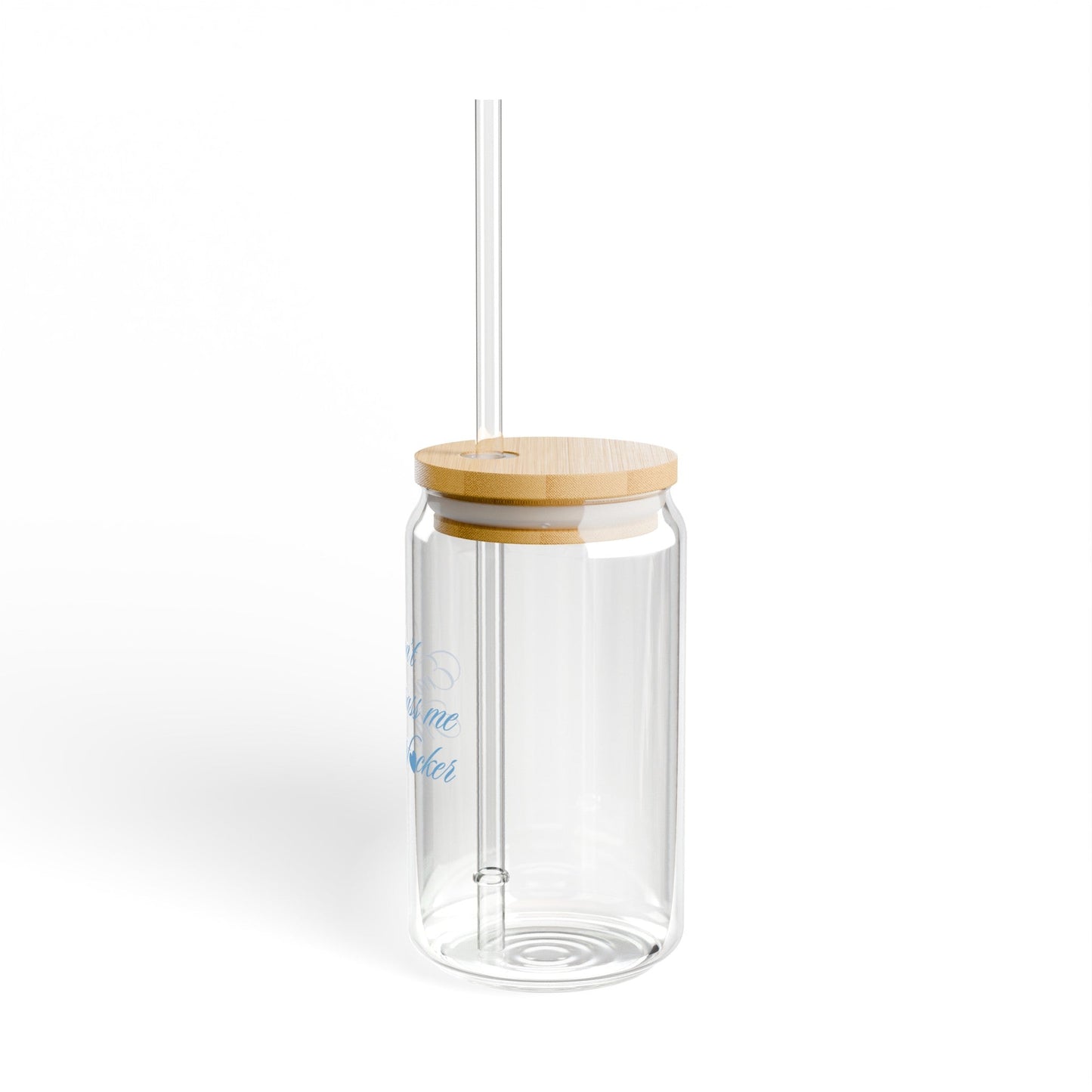 Don't Embarrass Me Motherf*cker Sabrina Carpenter Sipper Glass 16oz, Please Please Please, Sabrina Carpenter Merch, Short n Sweet, Glass Cup Mug - Clarity Threads