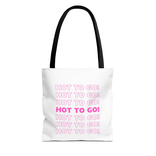 HOT TO GO! Tote Bag, Chappell Roan, Queer Pop Music Fan, Midwestern Princess, Gift for Hot Girls, Hot Girl Summer Essentials Bags - Clarity Threads