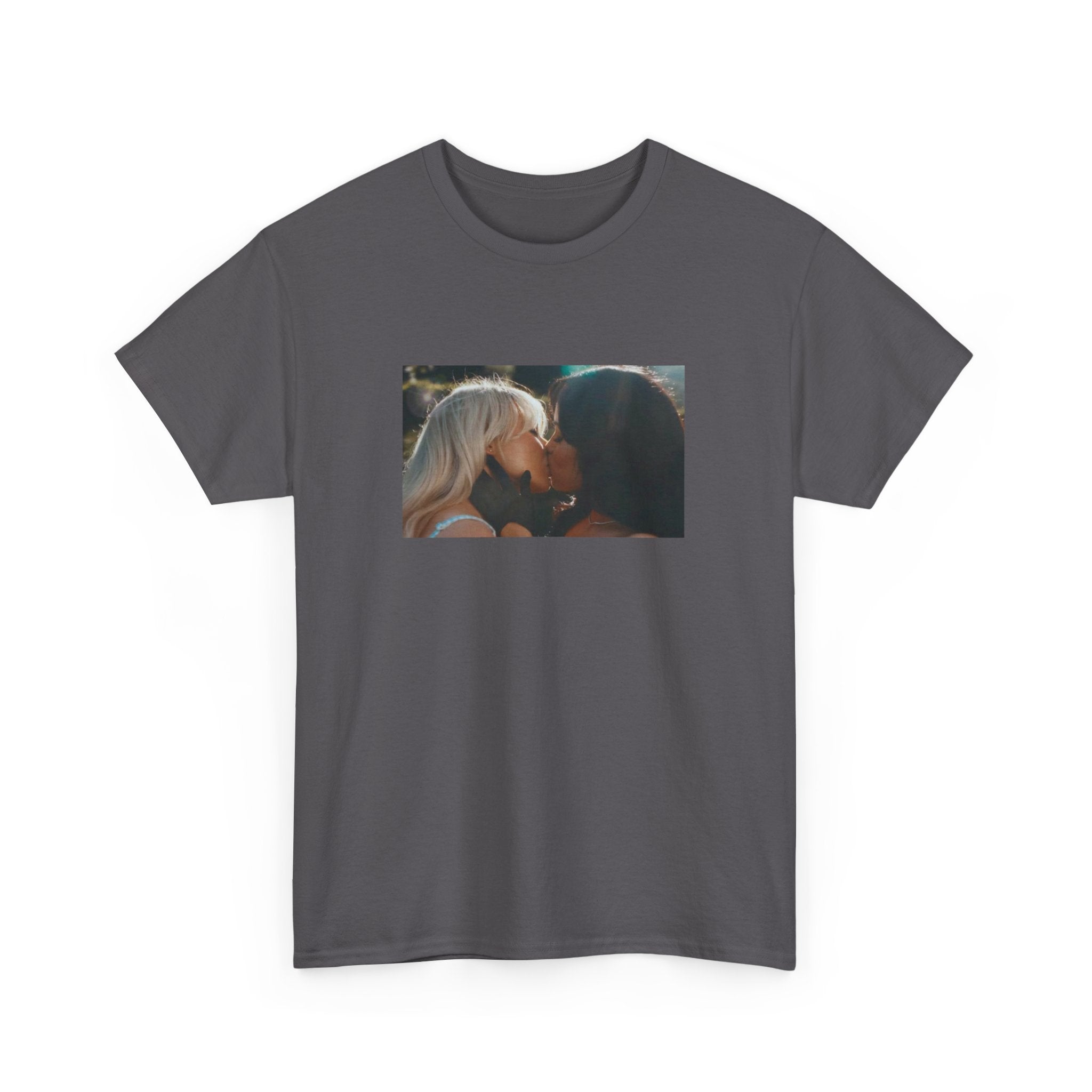 【PORTERNA】25SS★ PRTN)MAD KISS Short Sleeve T-Shirt Sabrina Carpenter and Jenna Ortega Kiss Shirt, Sabrina