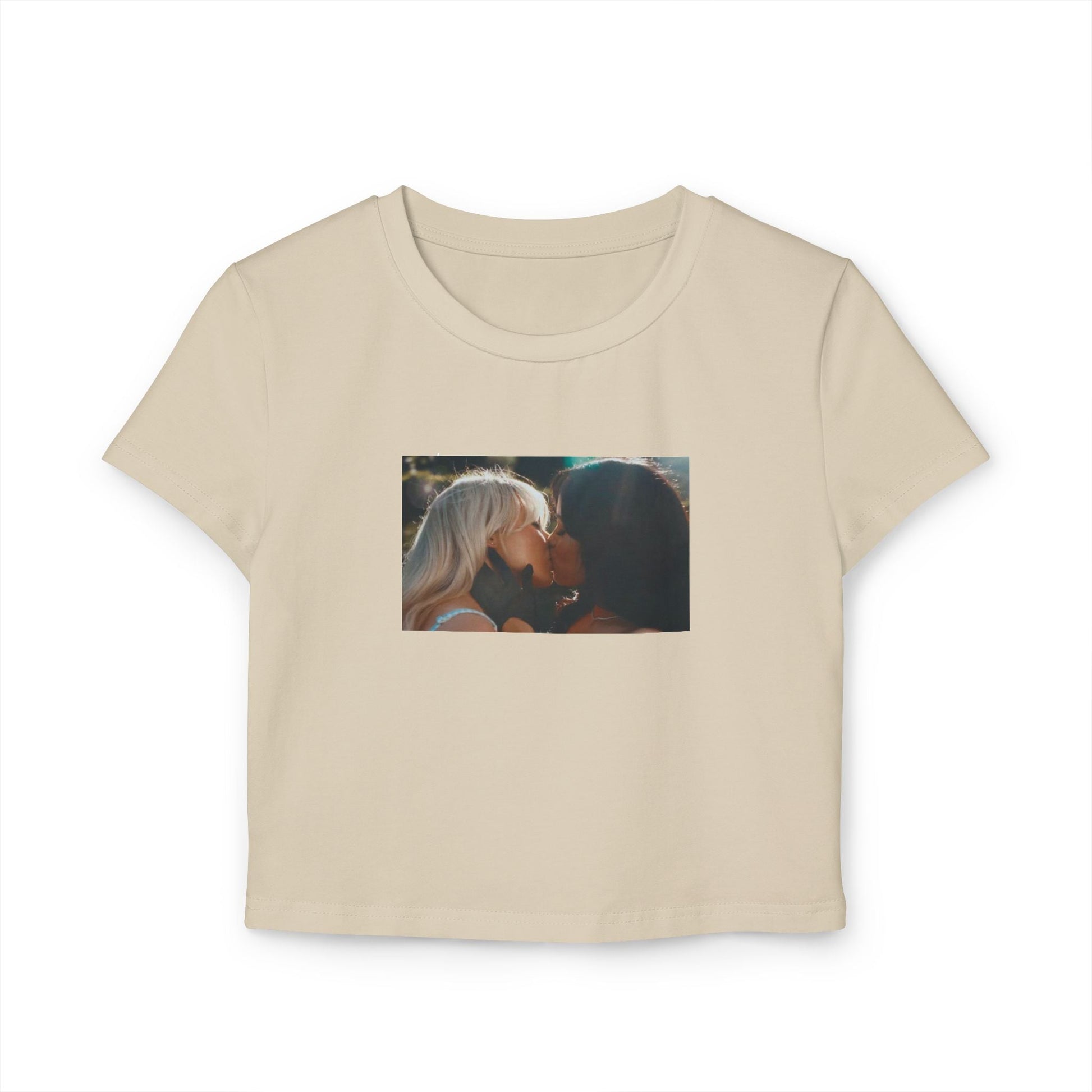 Sabrina Carpenter and Jenna Ortega Kiss Shirt Women's Baby Tee, Taste Shirt, Short n Sweet, Sabrina Carpenter Merch, Sabrina Carpenter Tour T-Shirt - Clarity Threads