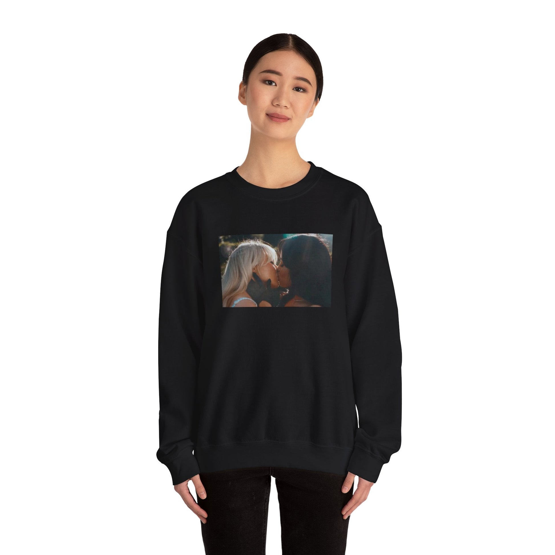 Sabrina Carpenter and Jenna Ortega Kiss Sweatshirt, Sabrina Carpenter Taste, Short n Sweet, Sabrina Carpenter Merch, Sabrina Carpenter Shirt Sweatshirt - Clarity Threads