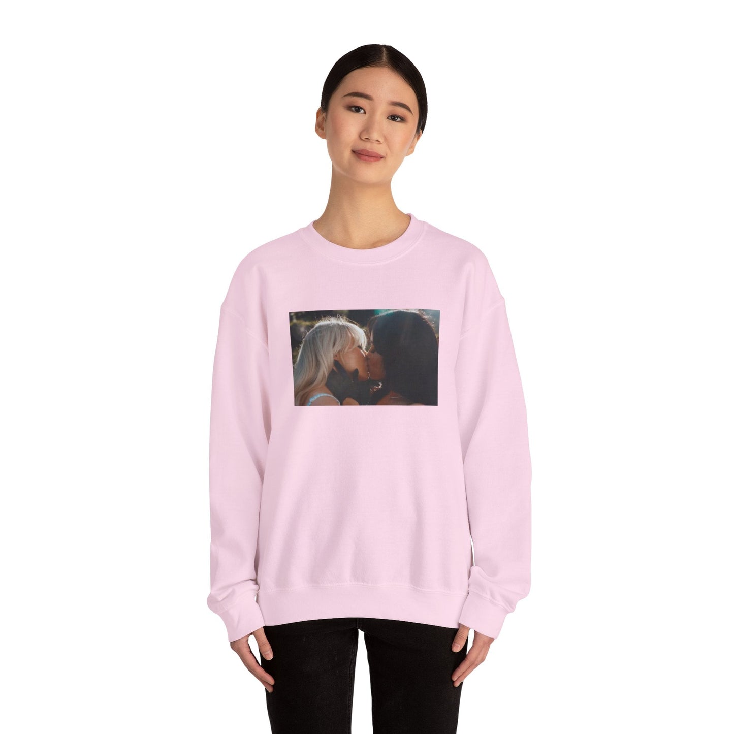 Sabrina Carpenter and Jenna Ortega Kiss Sweatshirt, Sabrina Carpenter Taste, Short n Sweet, Sabrina Carpenter Merch, Sabrina Carpenter Shirt Sweatshirt - Clarity Threads