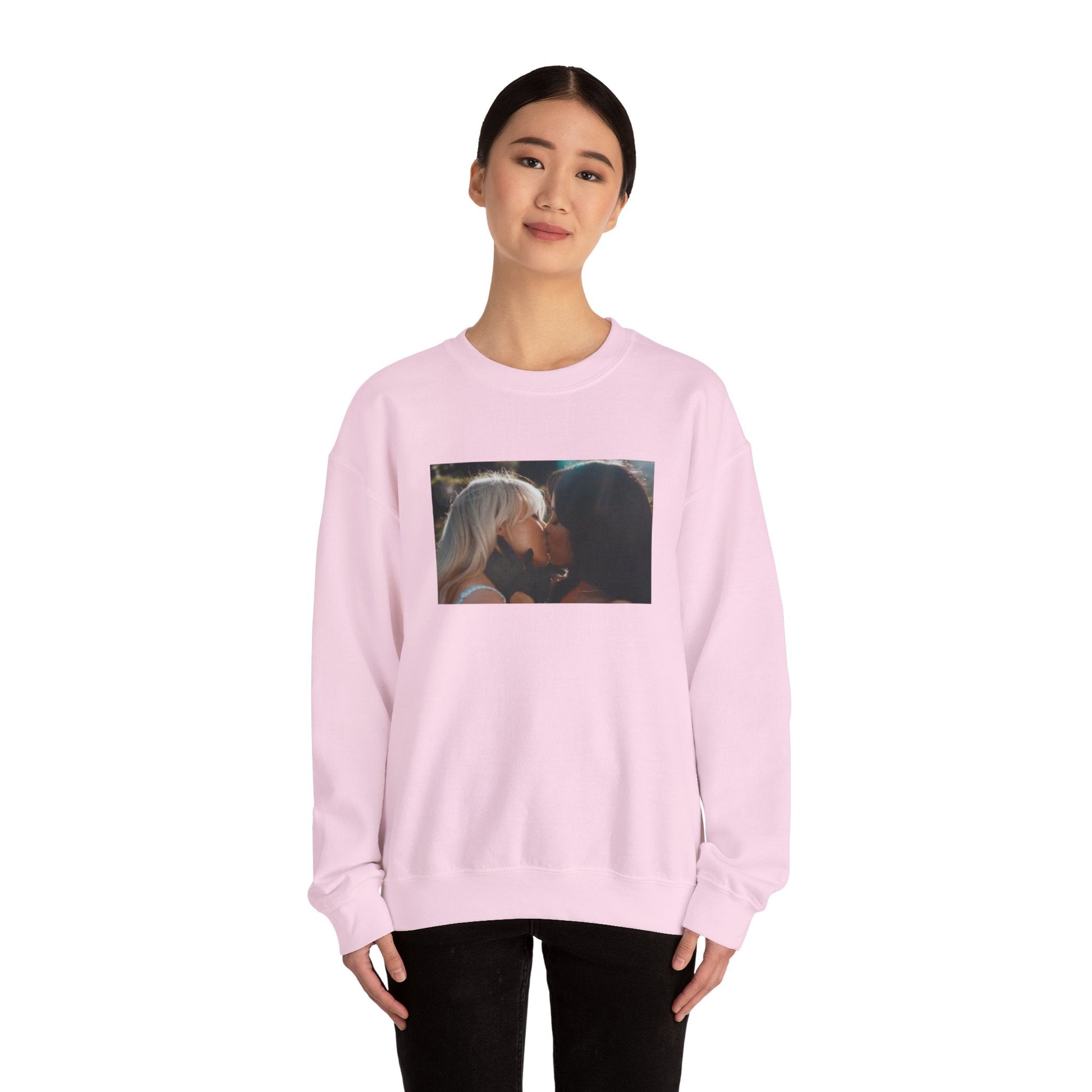 Sabrina Carpenter and Jenna Ortega Kiss Sweatshirt, Sabrina Carpenter Taste, Short n Sweet, Sabrina Carpenter Merch, Sabrina Carpenter Shirt Sweatshirt - Clarity Threads