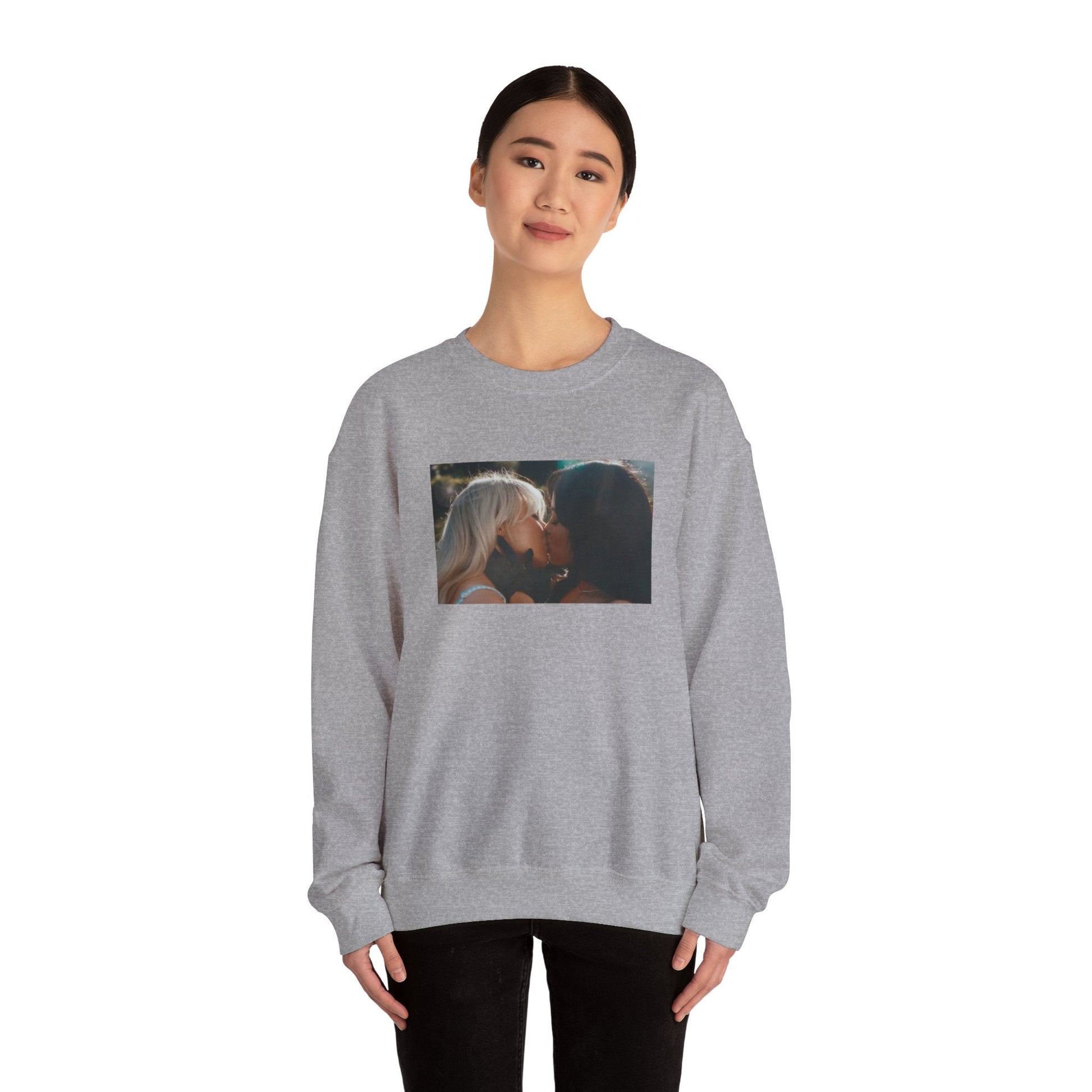 Sabrina Carpenter and Jenna Ortega Kiss Sweatshirt, Sabrina Carpenter Taste, Short n Sweet, Sabrina Carpenter Merch, Sabrina Carpenter Shirt Sweatshirt - Clarity Threads