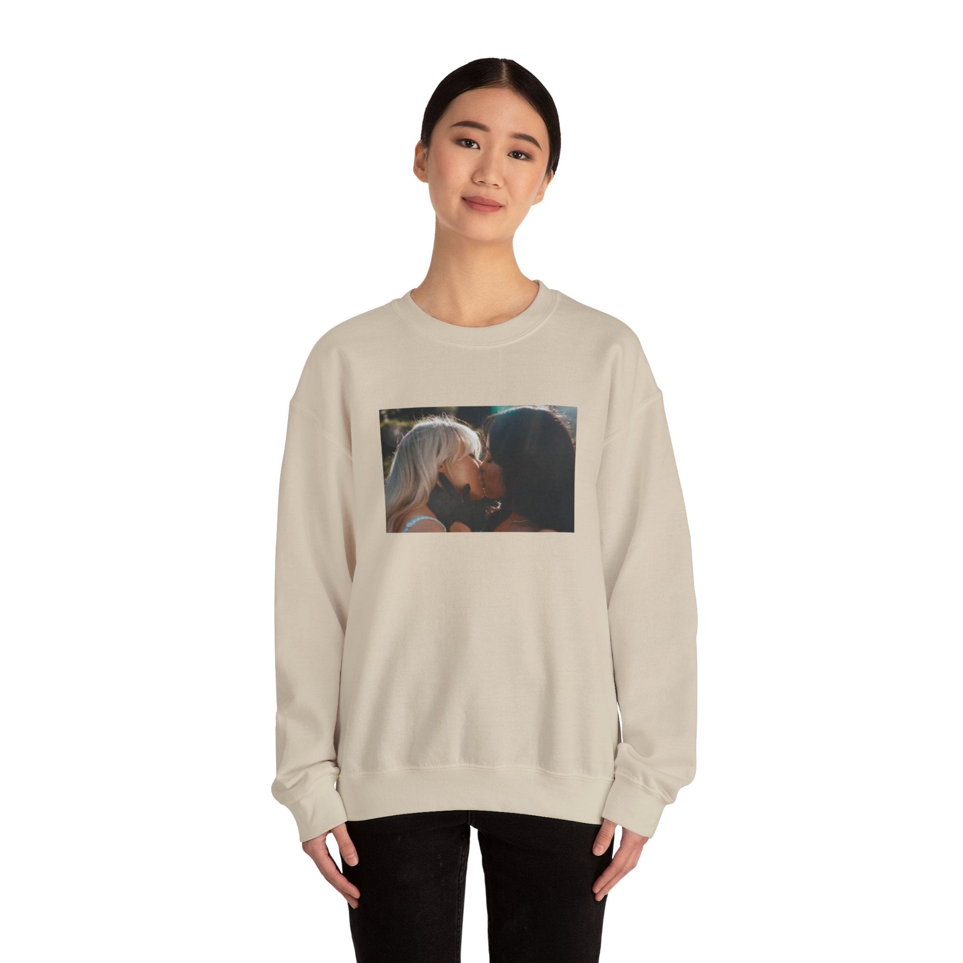 Sabrina Carpenter and Jenna Ortega Kiss Sweatshirt, Sabrina Carpenter Taste, Short n Sweet, Sabrina Carpenter Merch, Sabrina Carpenter Shirt Sweatshirt - Clarity Threads