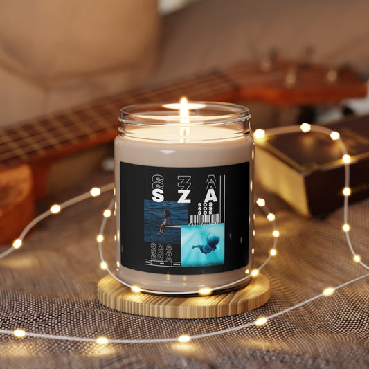 SZA sos Album Candle, Homesick Candles, Scented Candle, Natural Soy Wax Candles, Concert Merch, SZA Album Cover, Sza Fan, Sza 2023 Tour Home Decor - Clarity Threads