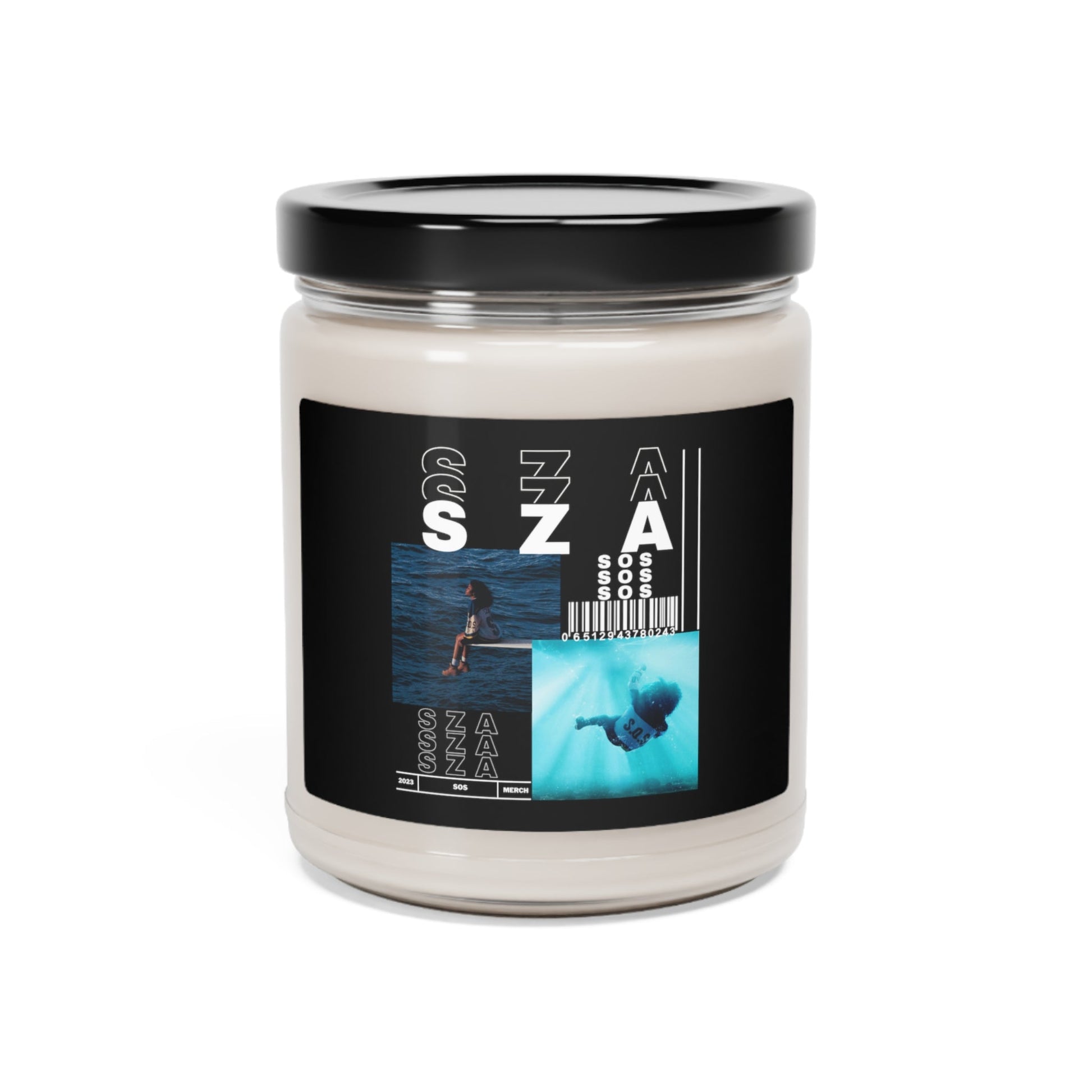 SZA sos Album Candle, Homesick Candles, Scented Candle, Natural Soy Wax Candles, Concert Merch, SZA Album Cover, Sza Fan, Sza 2023 Tour Home Decor - Clarity Threads