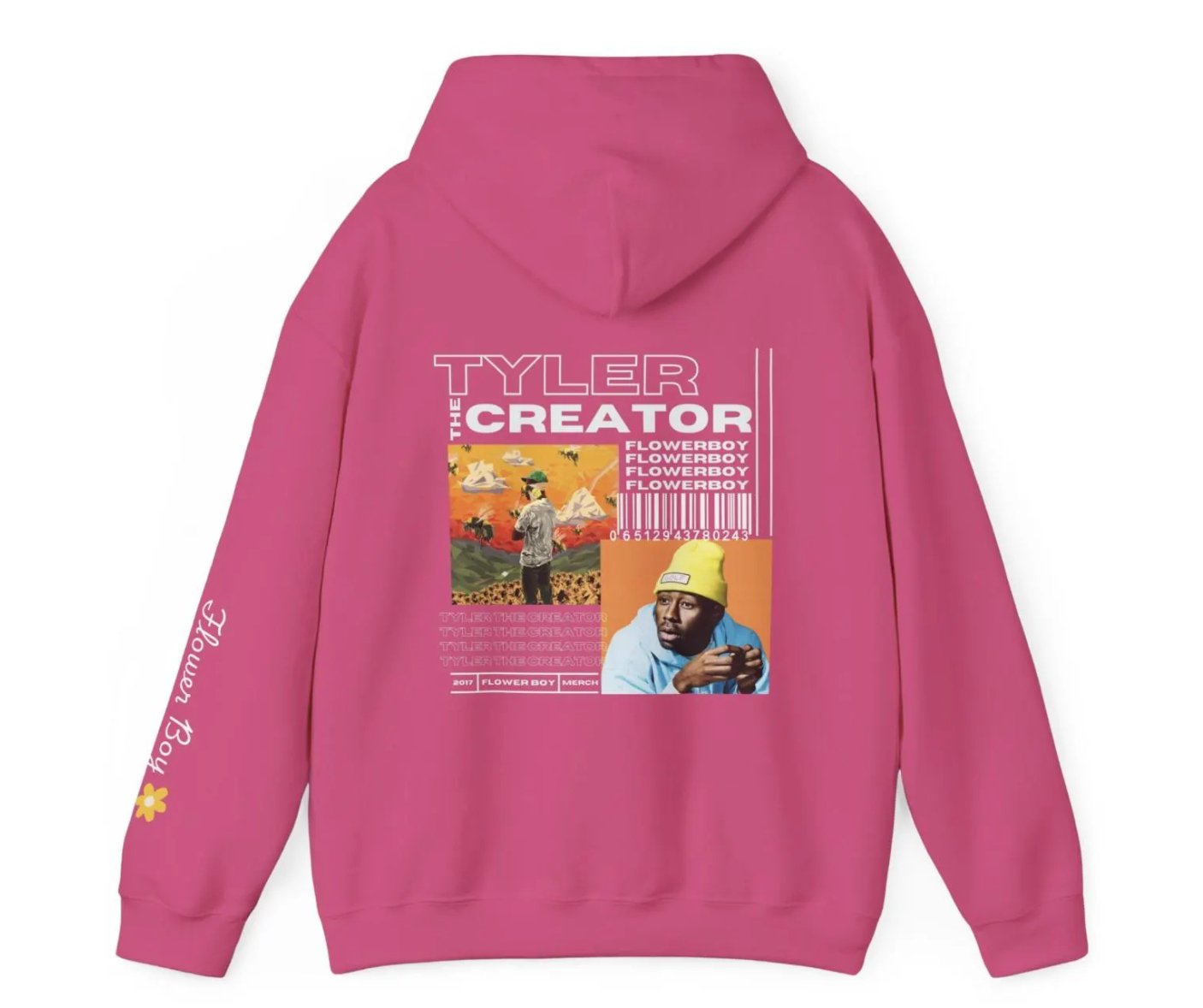 Tyler The Creator Hoodie, LIMITED EDITION Vintage Flower Boy Album Hoodie, Y2k Aesthetic Inpsired, Tyler The Creator Merch, 2017 Tour Hoodie - Clarity Threads