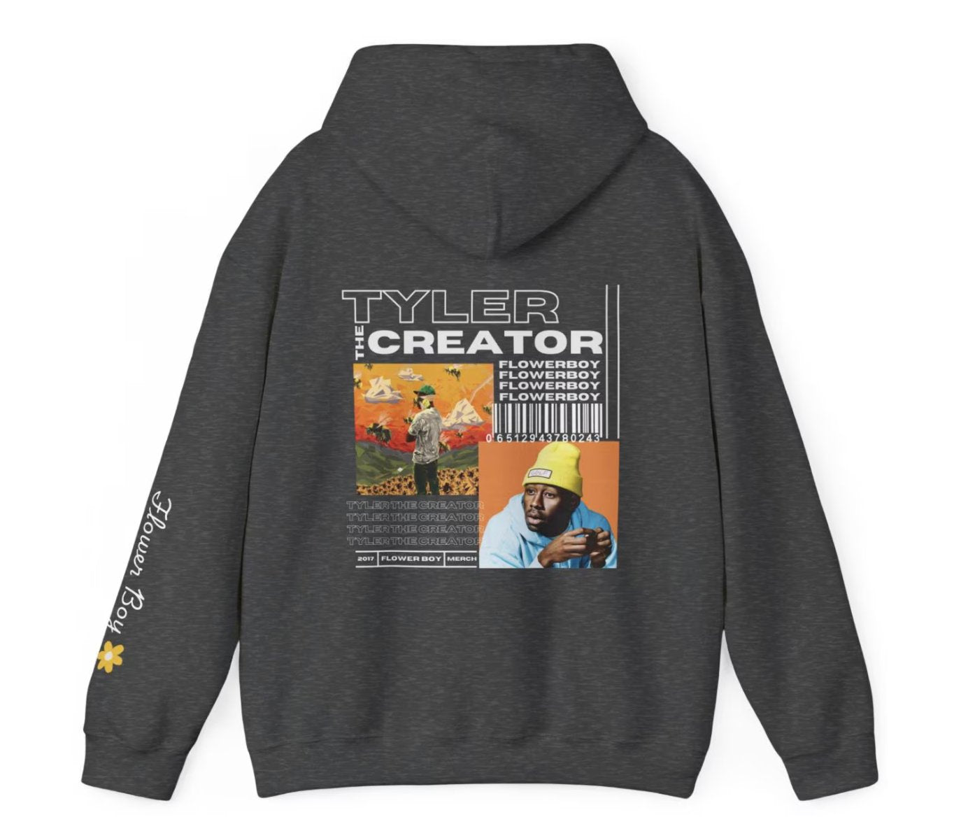 Tyler The Creator Hoodie, LIMITED EDITION Vintage Flower Boy Album Hoodie, Y2k Aesthetic Inpsired, Tyler The Creator Merch, 2017 Tour Hoodie - Clarity Threads