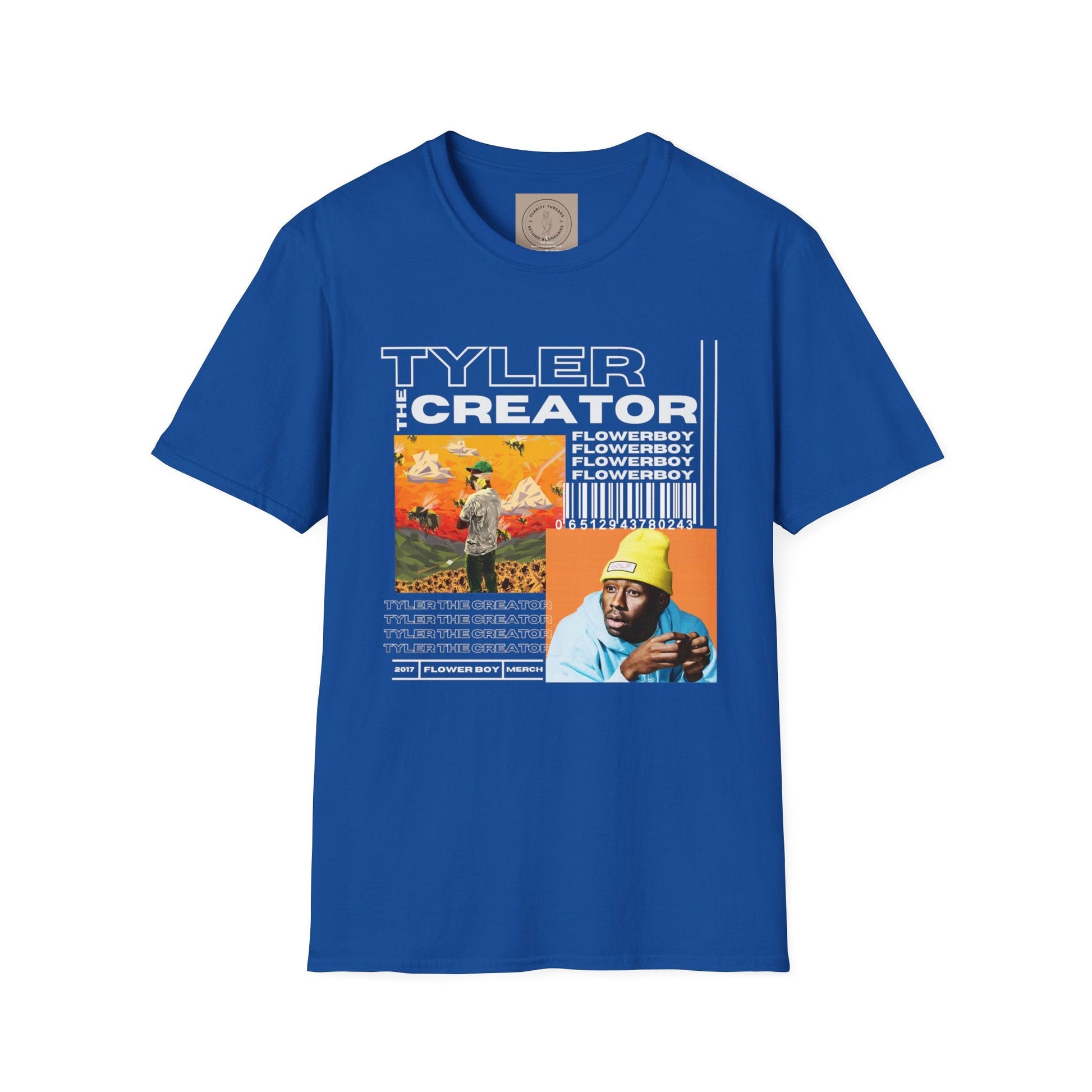 Tyler The Creator Shirt, LIMITED EDITION Vintage Flower Boy Album Shirt, Y2k Aesthetic Inpsired Tee, Tyler The Creator Merch, 2017 Tour T - Shirt - Clarity Threads