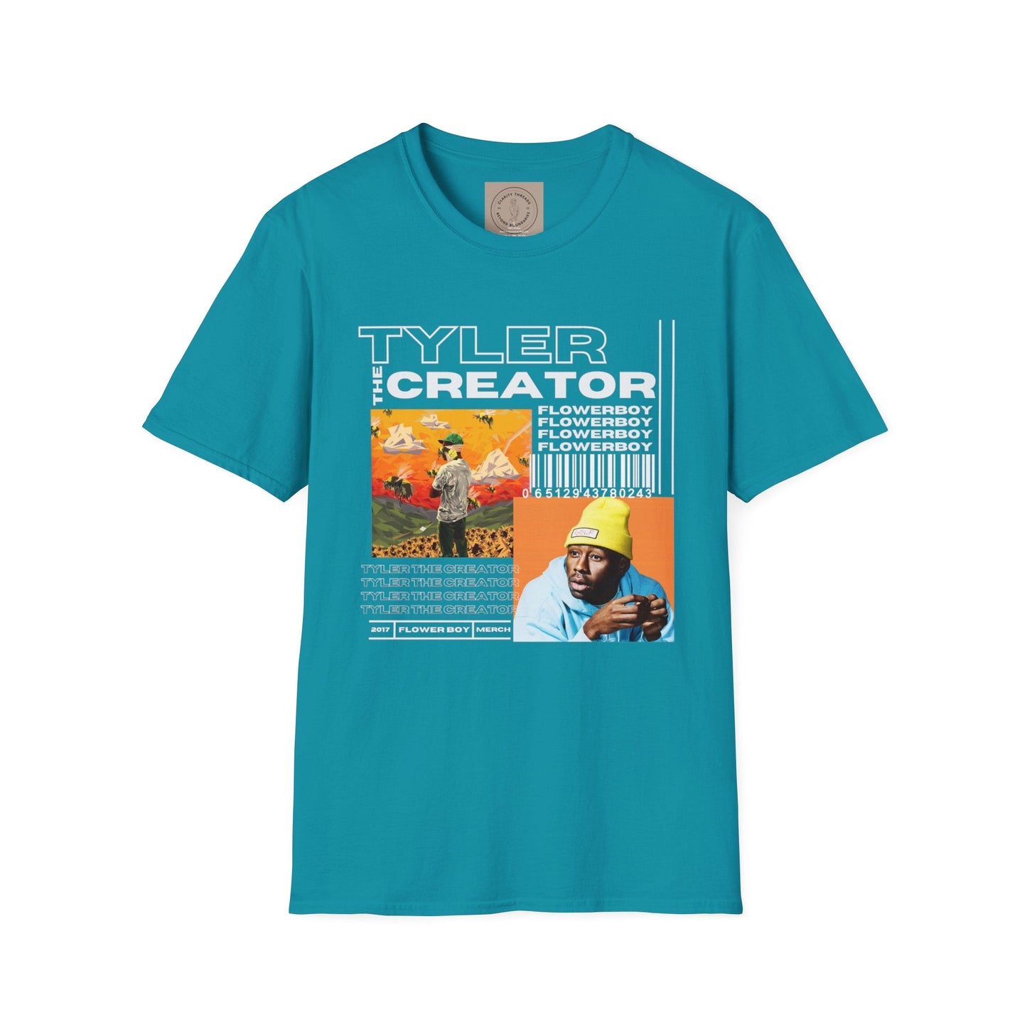 Tyler The Creator Shirt, LIMITED EDITION Vintage Flower Boy Album Shirt, Y2k Aesthetic Inpsired Tee, Tyler The Creator Merch, 2017 Tour T - Shirt - Clarity Threads