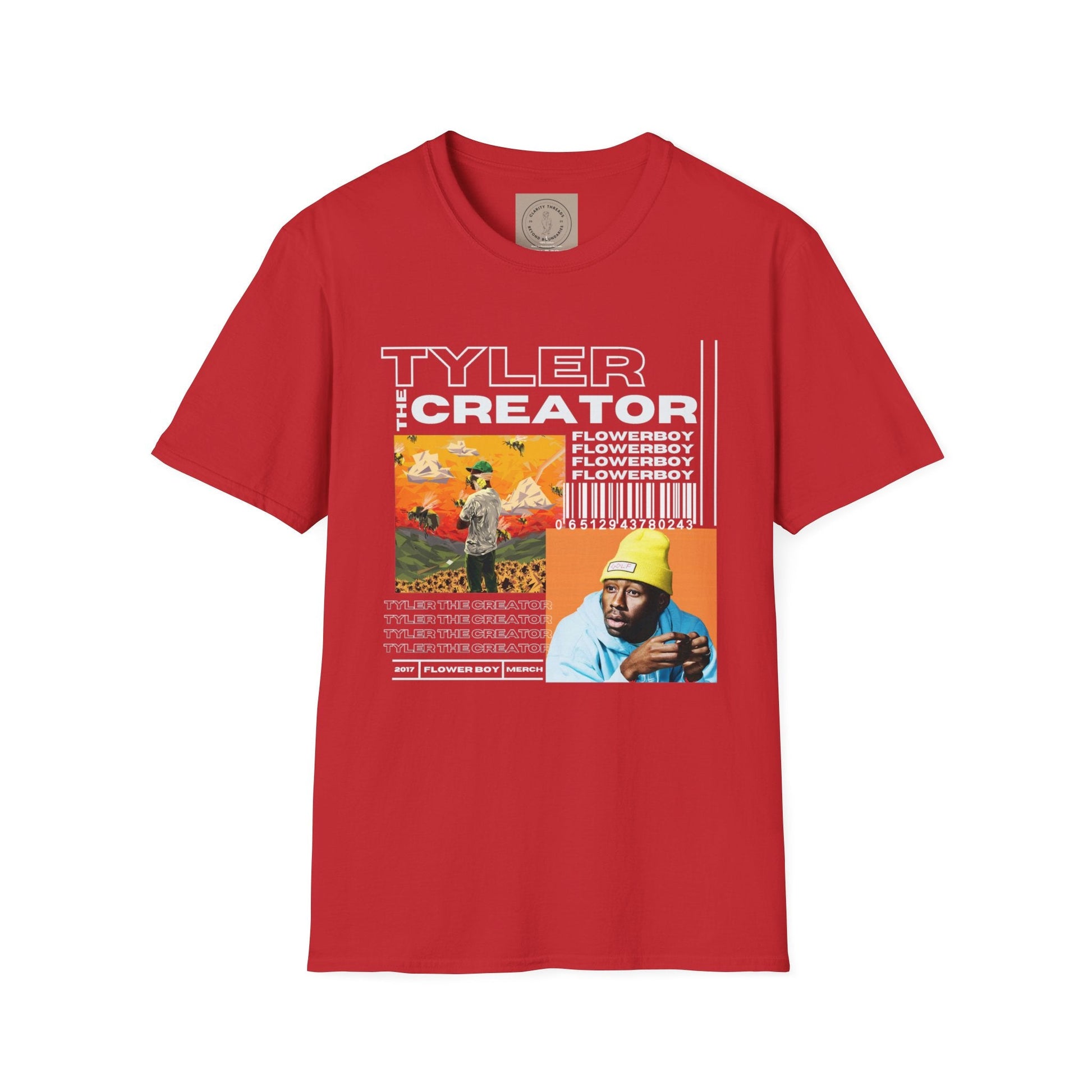 Tyler The Creator Shirt, LIMITED EDITION Vintage Flower Boy Album Shirt, Y2k Aesthetic Inpsired Tee, Tyler The Creator Merch, 2017 Tour T - Shirt - Clarity Threads