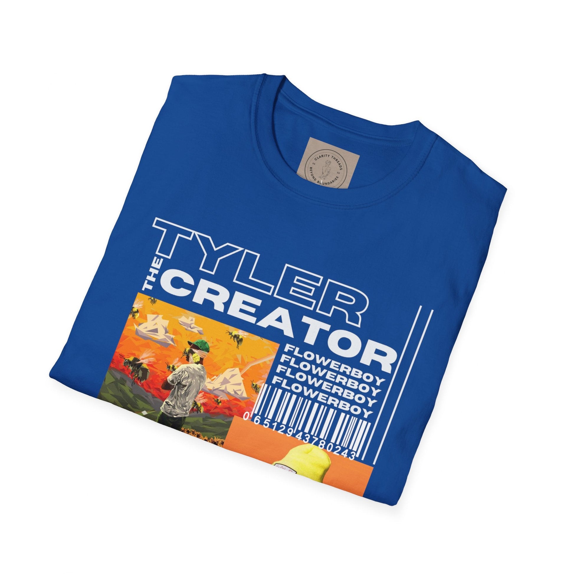 Tyler The Creator Shirt, LIMITED EDITION Vintage Flower Boy Album Shirt, Y2k Aesthetic Inpsired Tee, Tyler The Creator Merch, 2017 Tour T - Shirt - Clarity Threads