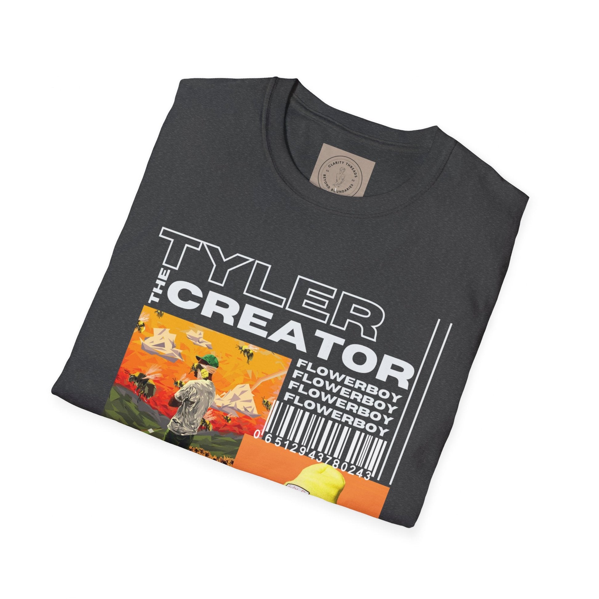 Tyler The Creator Shirt, LIMITED EDITION Vintage Flower Boy Album Shirt, Y2k Aesthetic Inpsired Tee, Tyler The Creator Merch, 2017 Tour T - Shirt - Clarity Threads