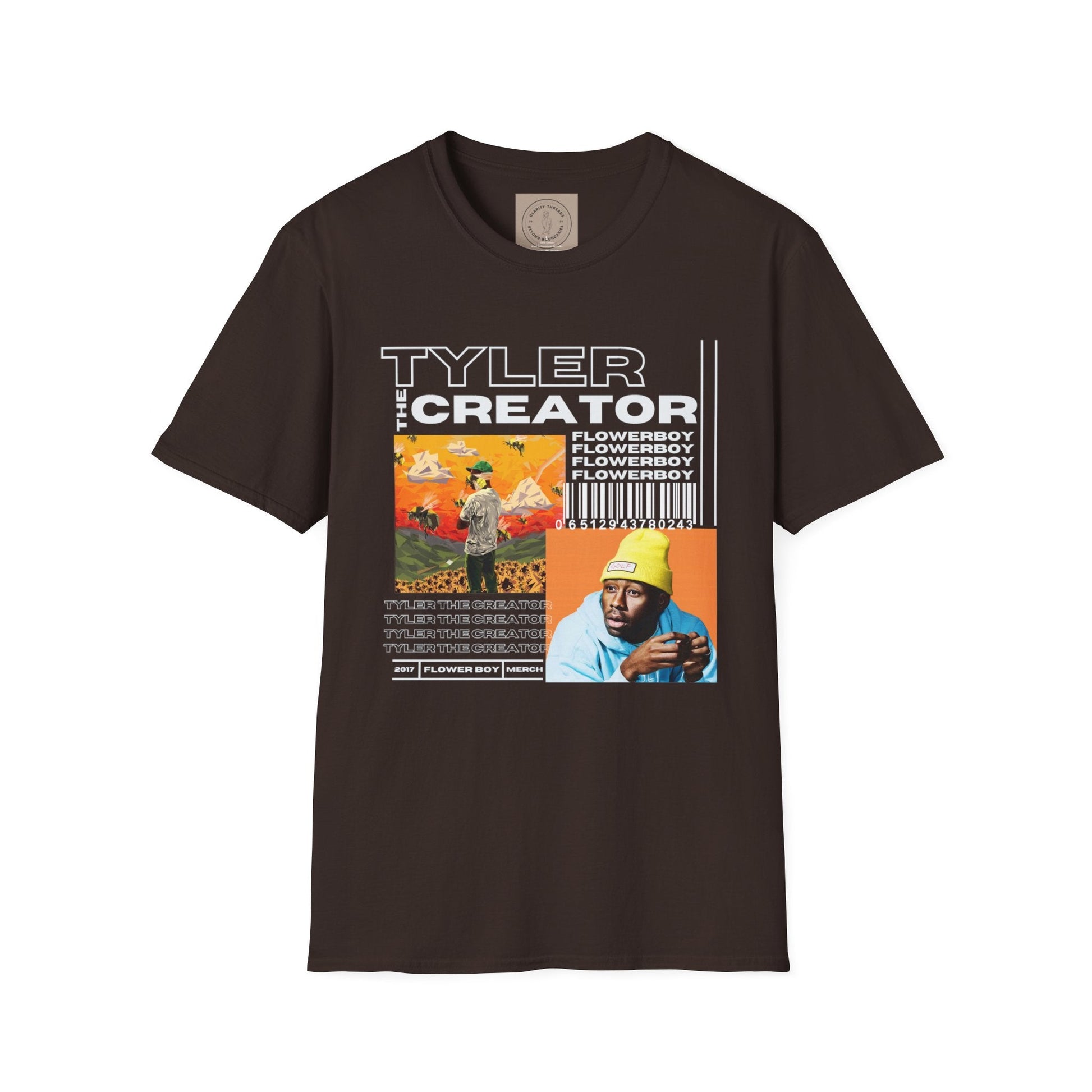 Tyler The Creator Shirt, LIMITED EDITION Vintage Flower Boy Album Shirt, Y2k Aesthetic Inpsired Tee, Tyler The Creator Merch, 2017 Tour T - Shirt - Clarity Threads
