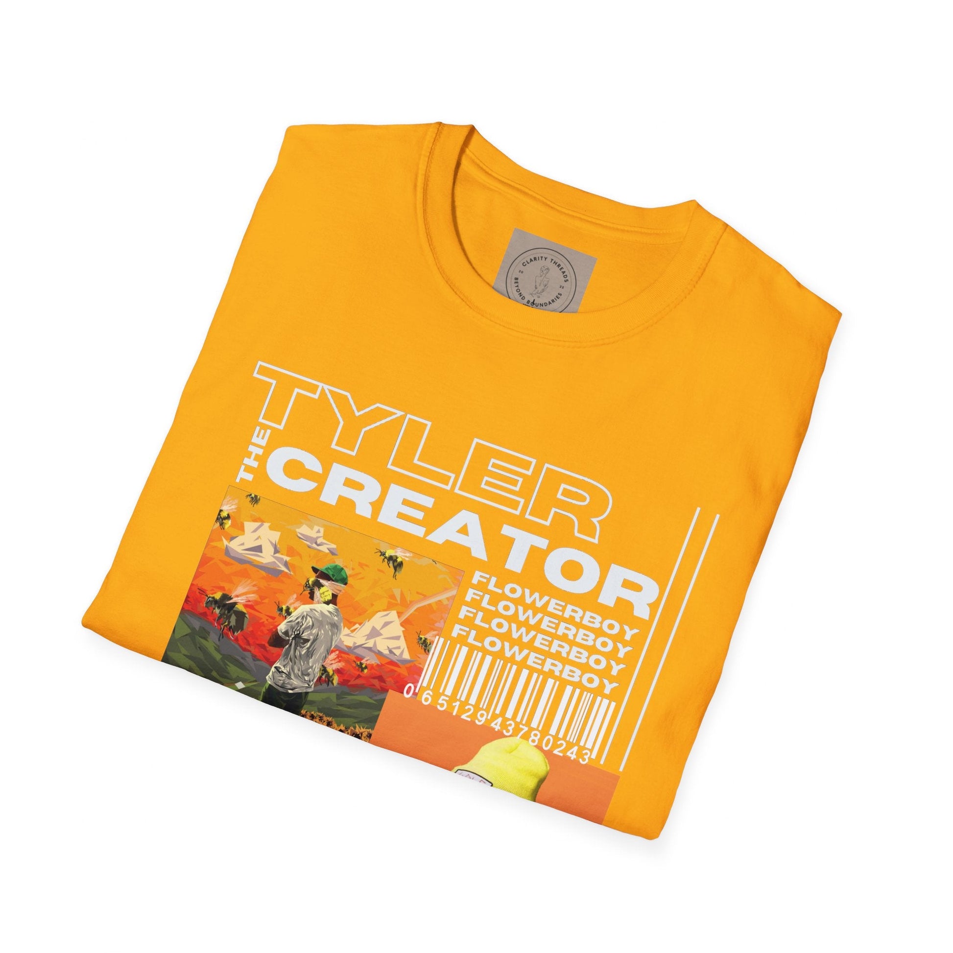 Tyler The Creator Shirt, LIMITED EDITION Vintage Flower Boy Album Shirt, Y2k Aesthetic Inpsired Tee, Tyler The Creator Merch, 2017 Tour T - Shirt - Clarity Threads