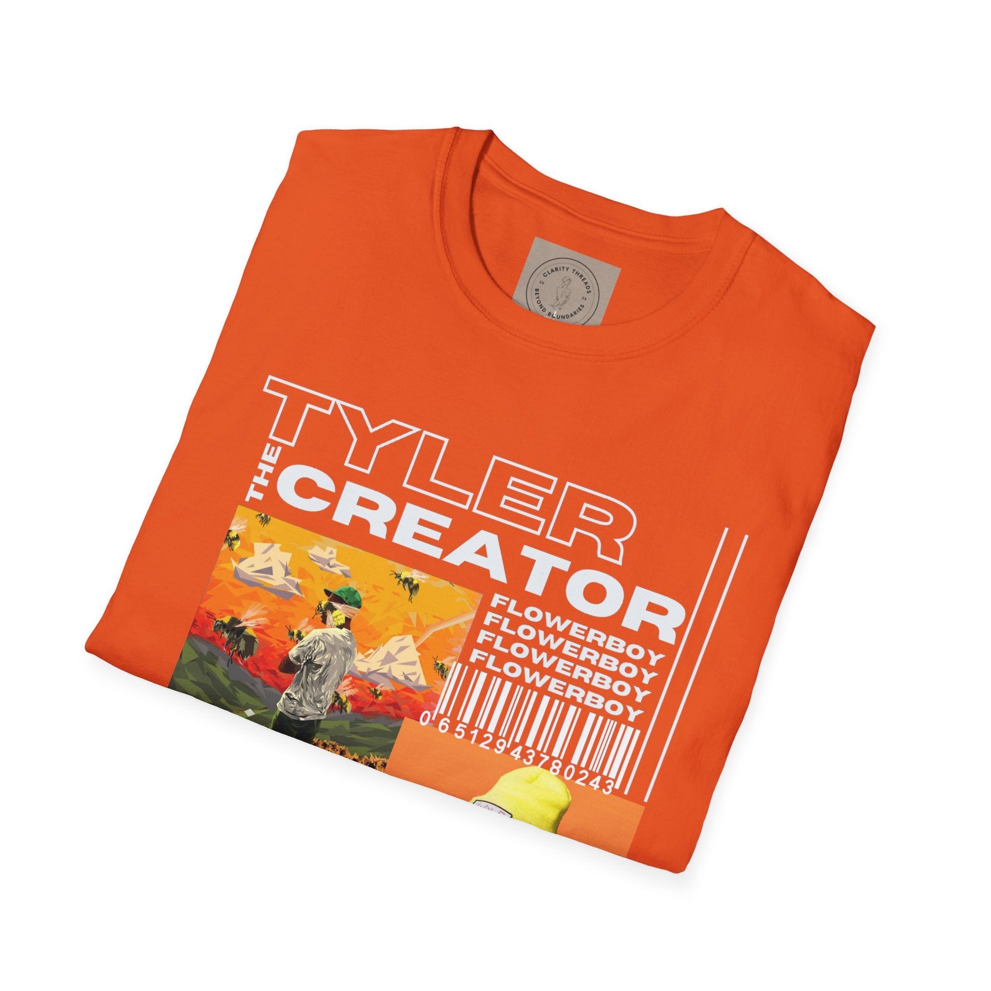 Tyler The Creator Shirt, LIMITED EDITION Vintage Flower Boy Album Shirt, Y2k Aesthetic Inpsired Tee, Tyler The Creator Merch, 2017 Tour T - Shirt - Clarity Threads